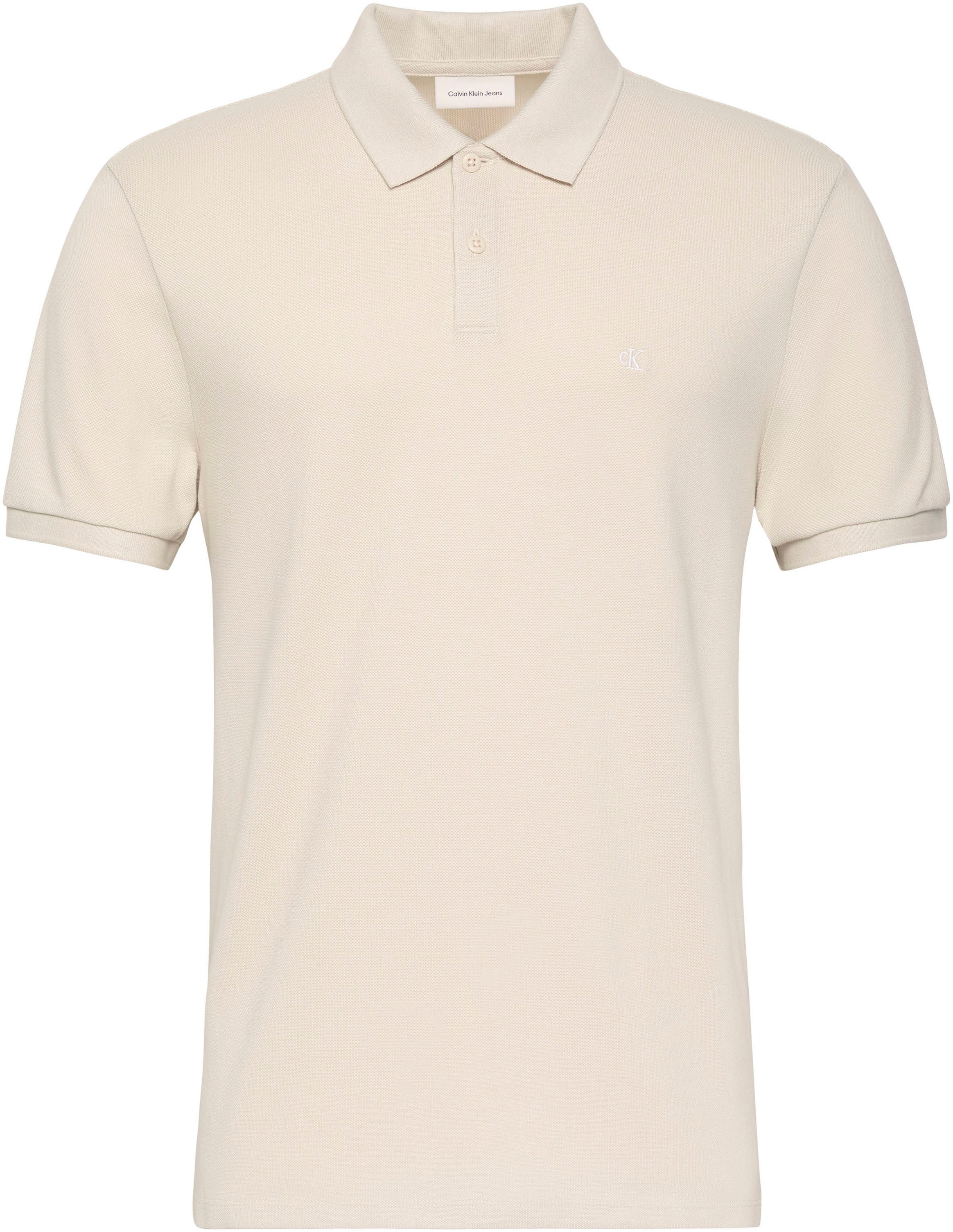 Calvin Klein Jeans Poloshirt »SS CASUAL PIQUE CLASSIC POLO« Mit Rundhalsausschnitt