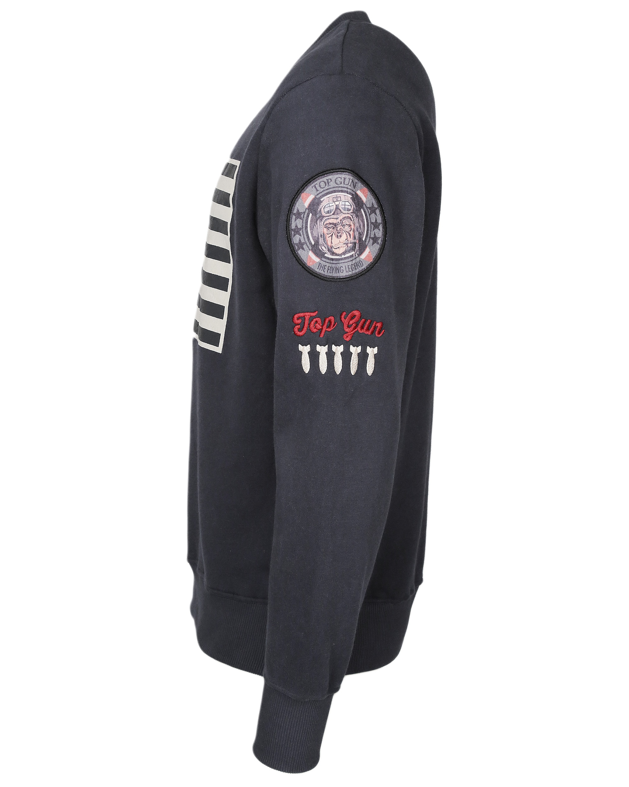 TOP GUN Fleecepullover »Sweater Game TG20191027«