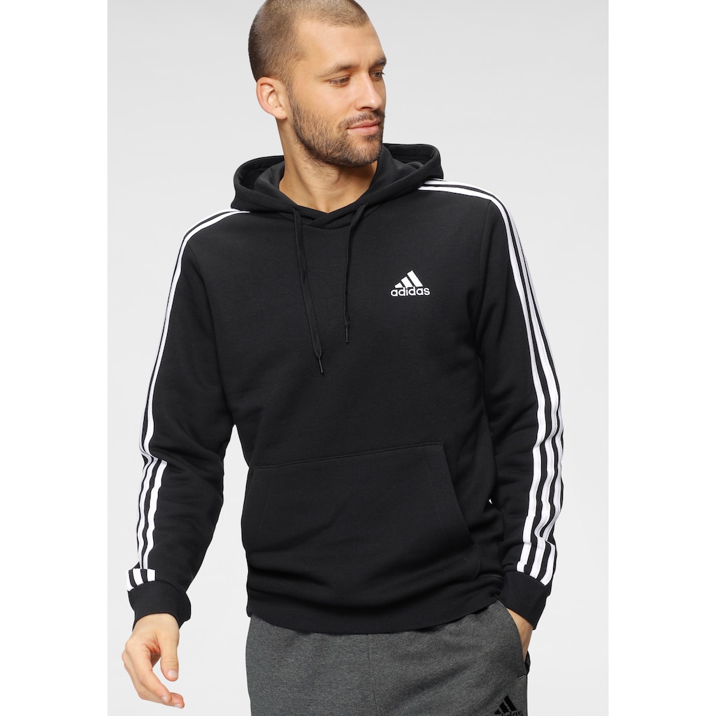 adidas Sportswear Sweatshirt »ESSENTIALS FLEECE 3STREIFEN HOODIE«