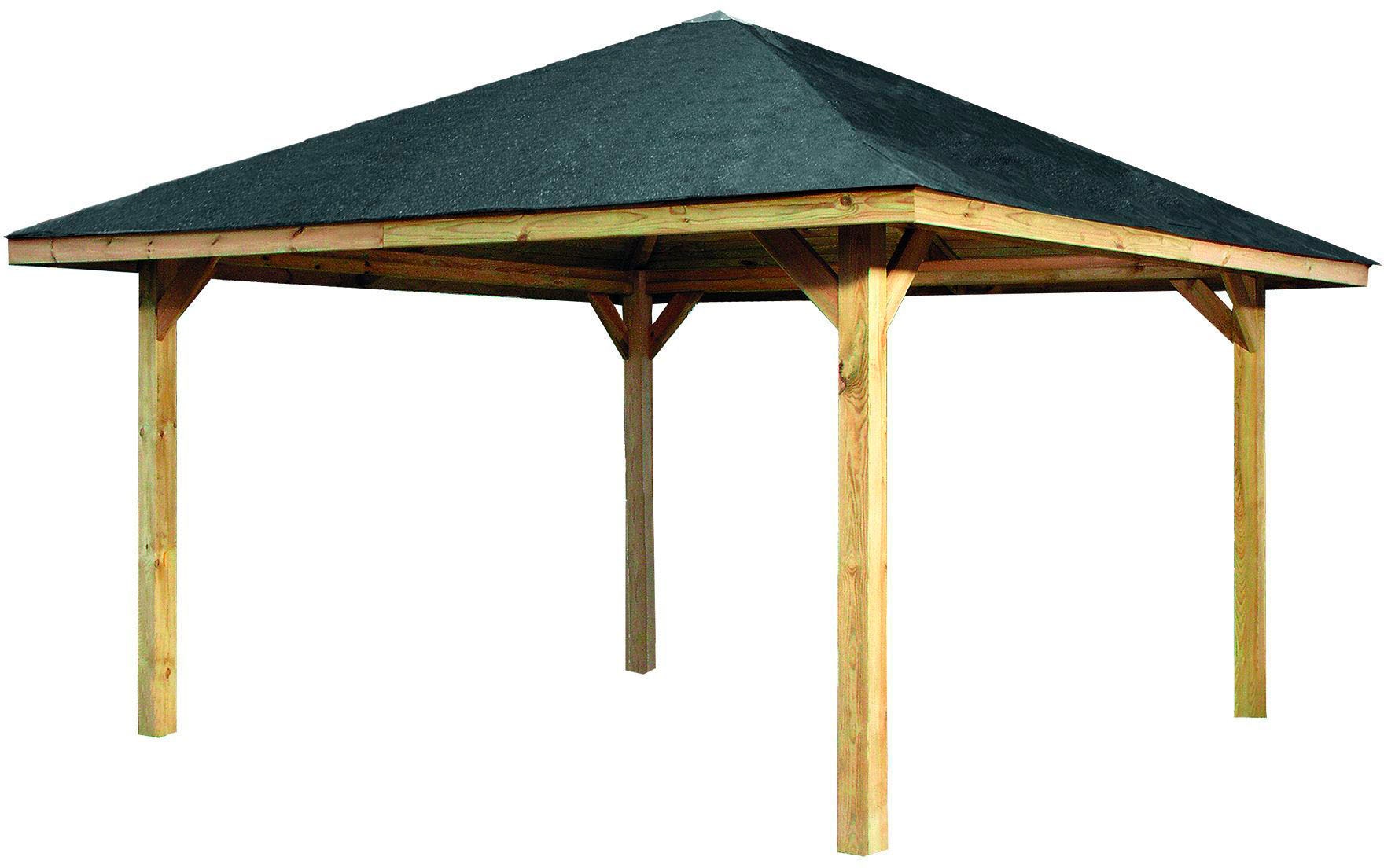 weka Pavillon »Gartenoase 651 A Gr.2«, 19 mm Massivholzdach