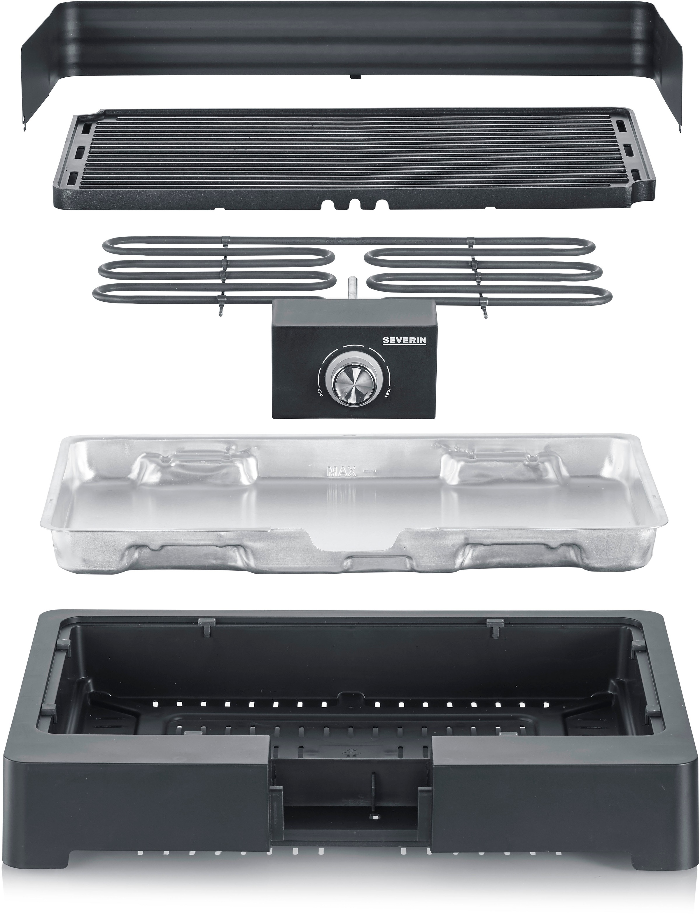 Severin Tischgrill »PG 8567«, 2200 W, Elektrogrill mit Platte