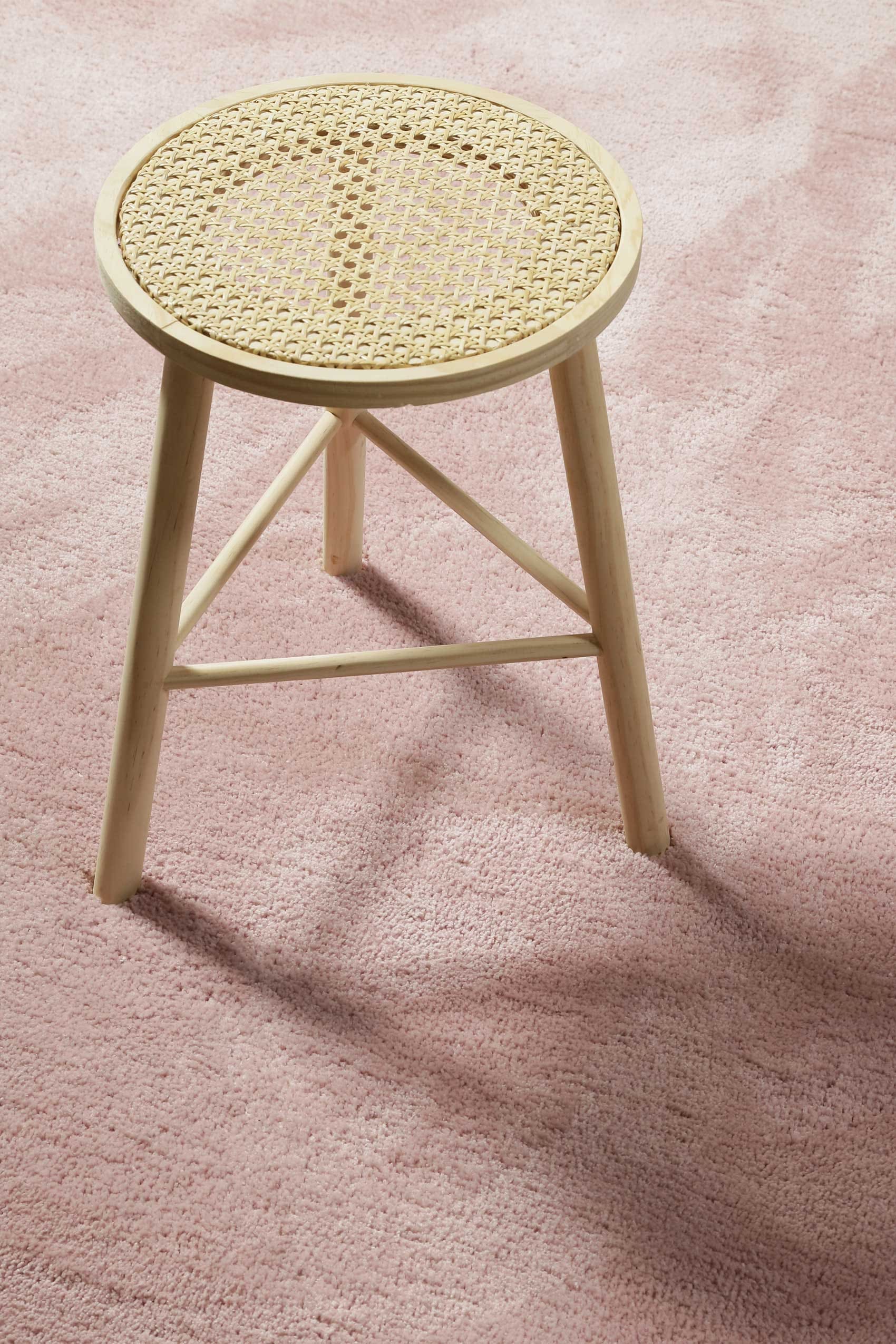 Homie Living Teppich »Pisa« rund 25 mm Höhe Hochflor, Microfaser, uni, weich, Shaggy, Wohnzimmer, Schlafzimmer