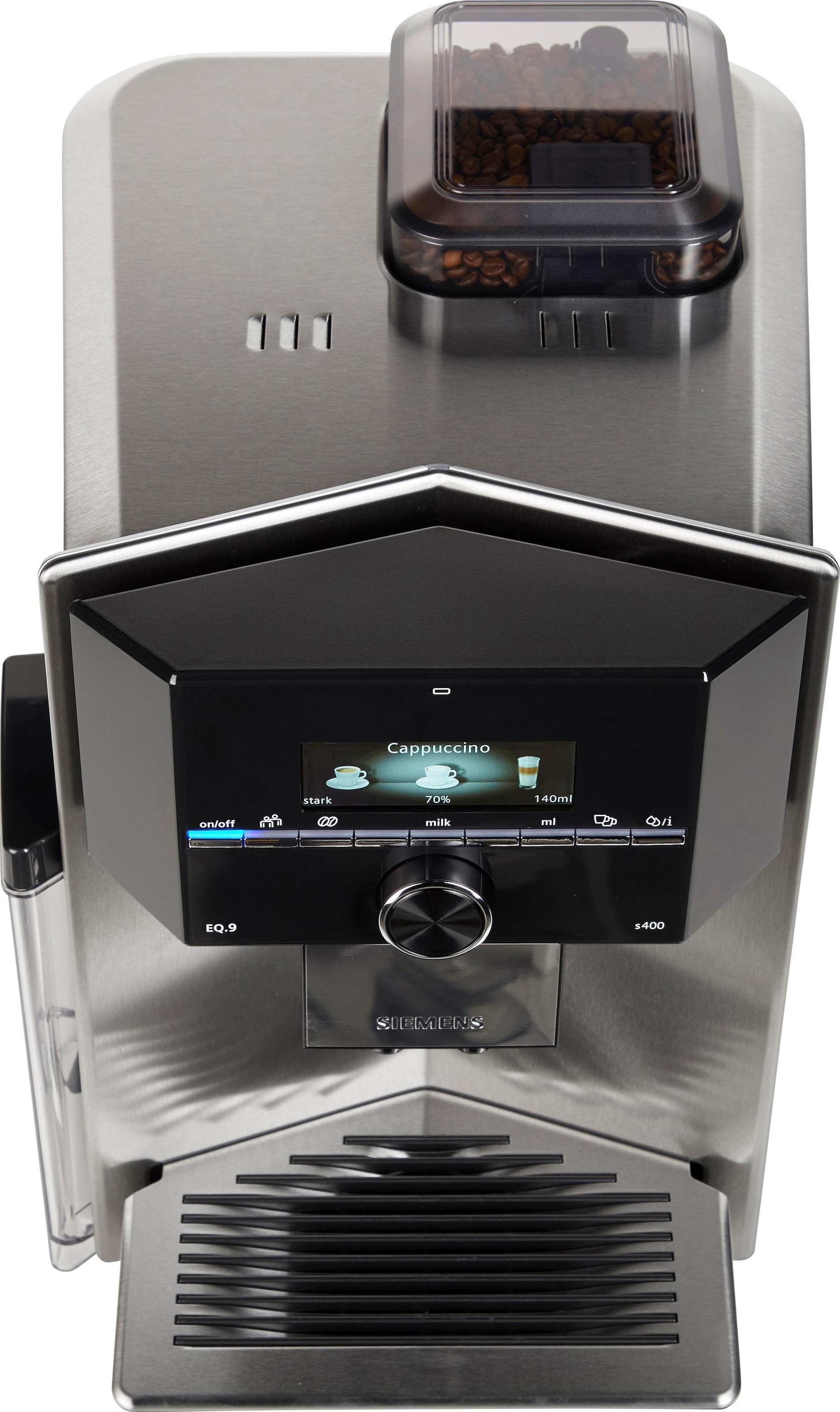 SIEMENS Kaffeevollautomat »EQ.9 s400 zu extra Shop OTTO leise, automatische im 6 Milchsystem-Reinigung, Online TI924501DE«, Profile bis