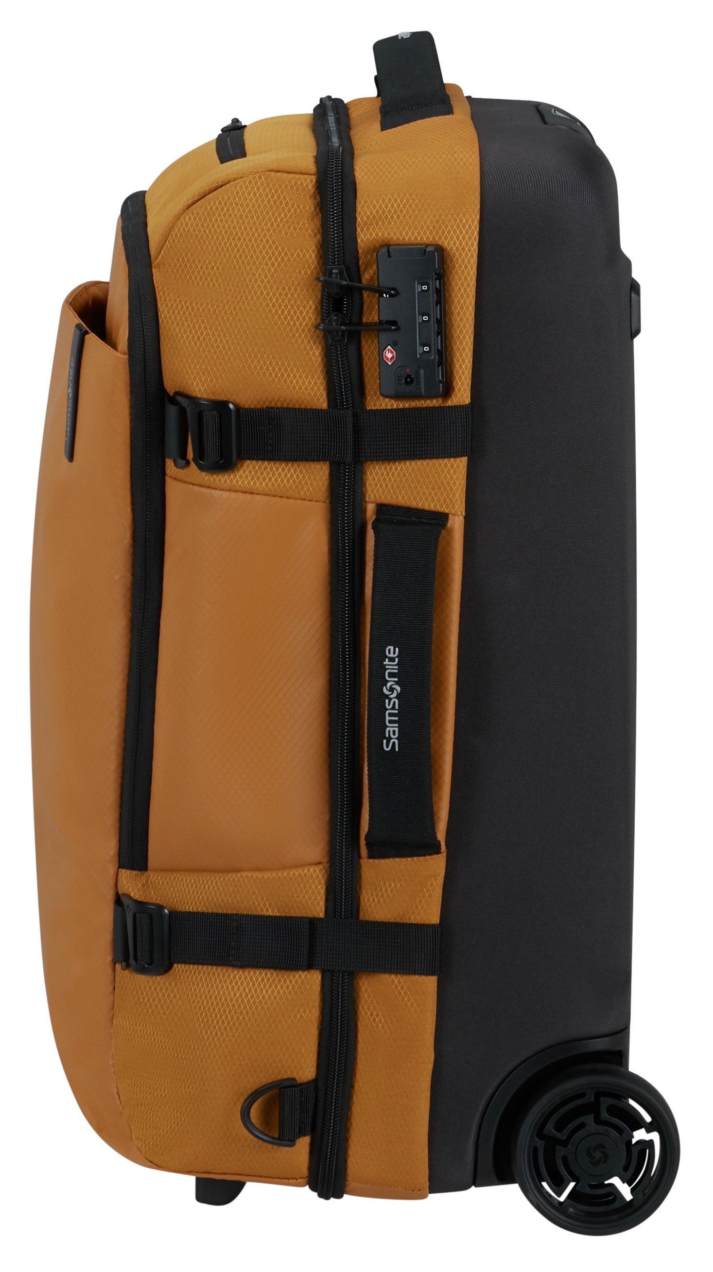 Samsonite Reisetasche »ARMOX, 55 cm«, Duffle mit Rollen TSA-Schloss Packgurte Trolley-Gestänge