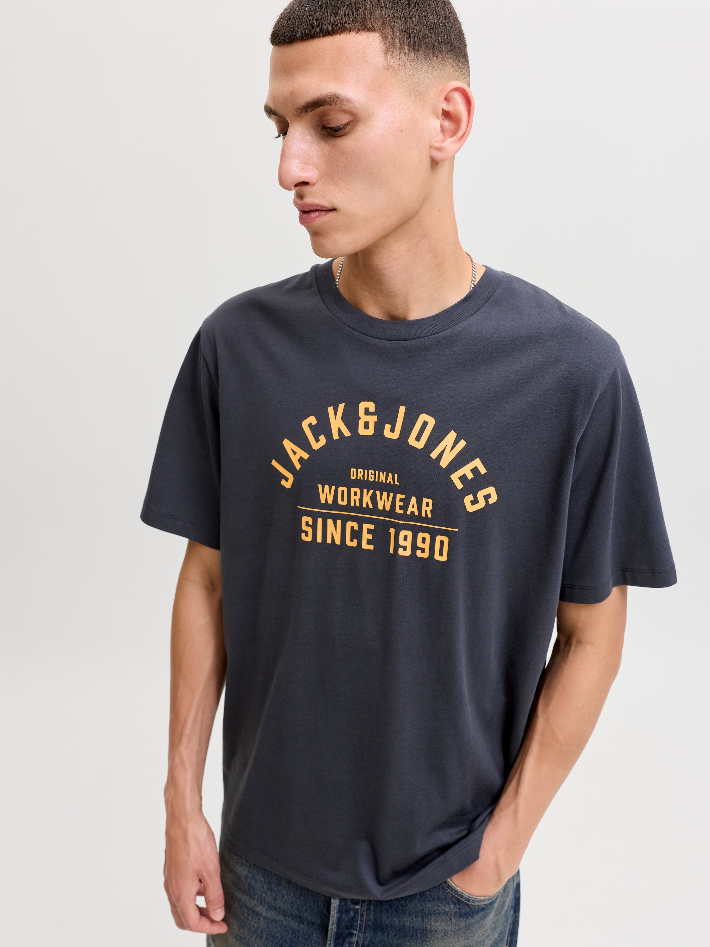 Jack & Jones Rundhalsshirt »JPRBLUTHOR SS TEE FST« Baumwolle, regular fit