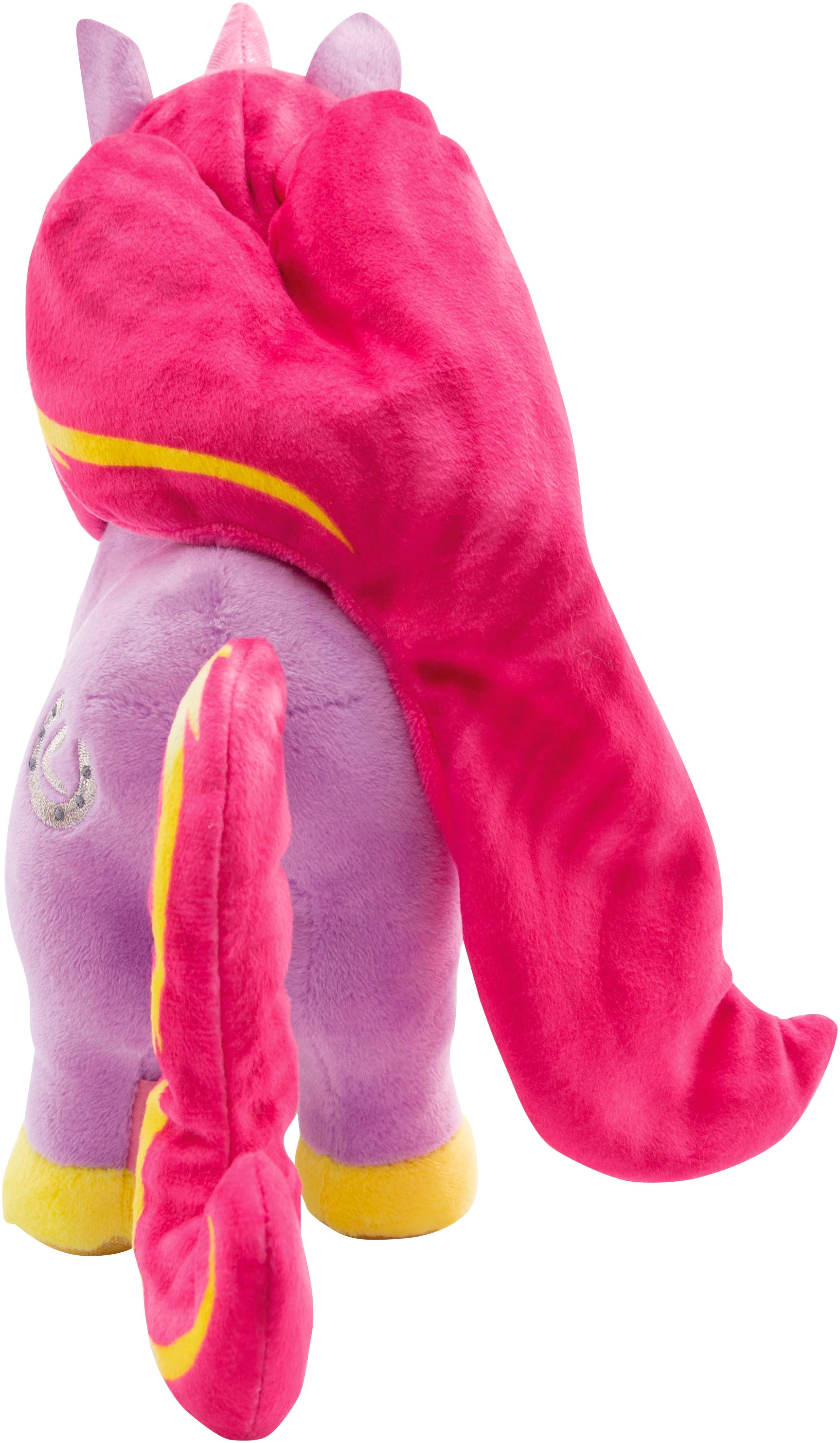 Nici Kuscheltier »Lissy PONY, Einhorn Mandy lila-pink, 22 cm«, stehend