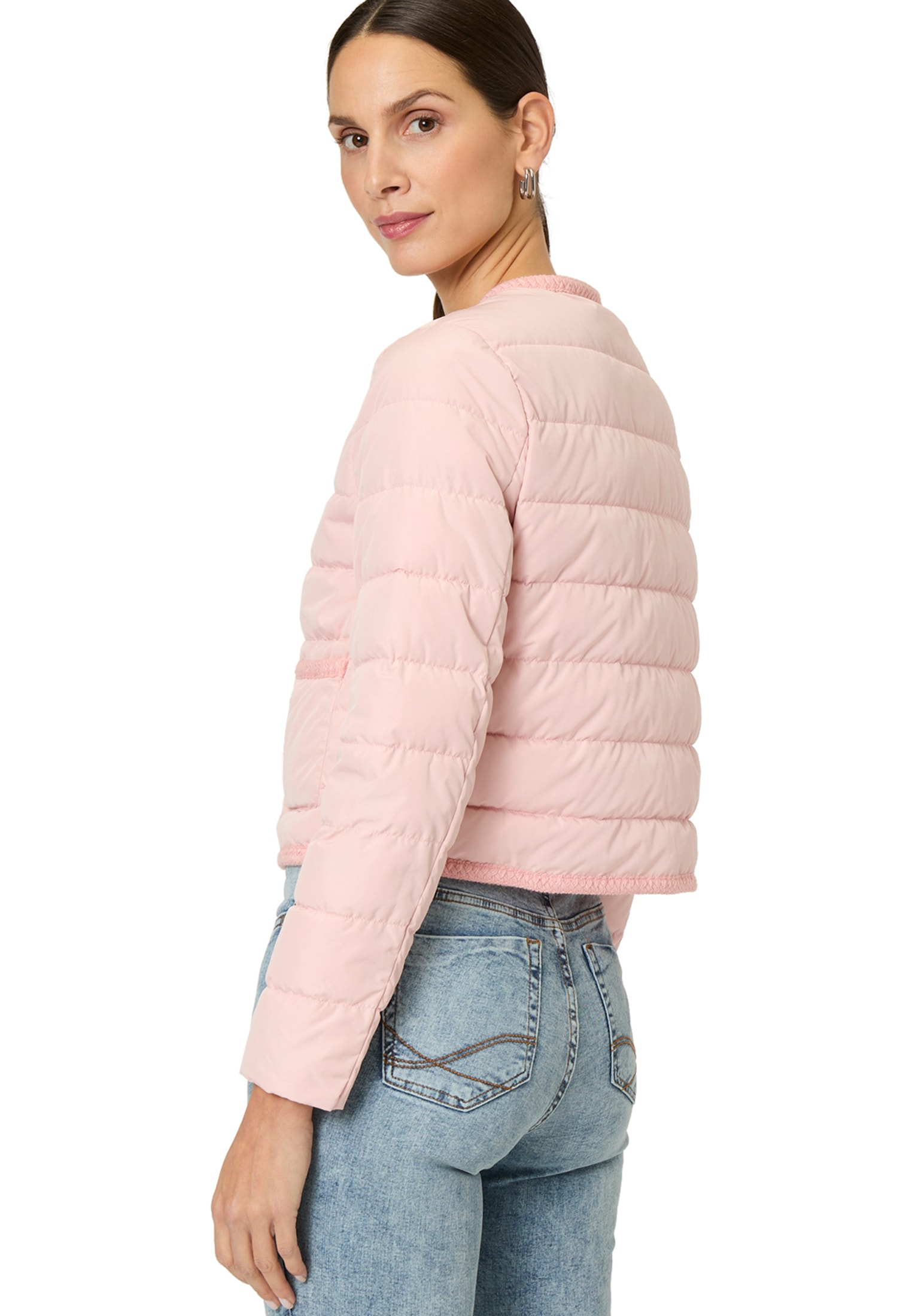 Zero Steppjacke »Steppjacke mit Knopfleiste«