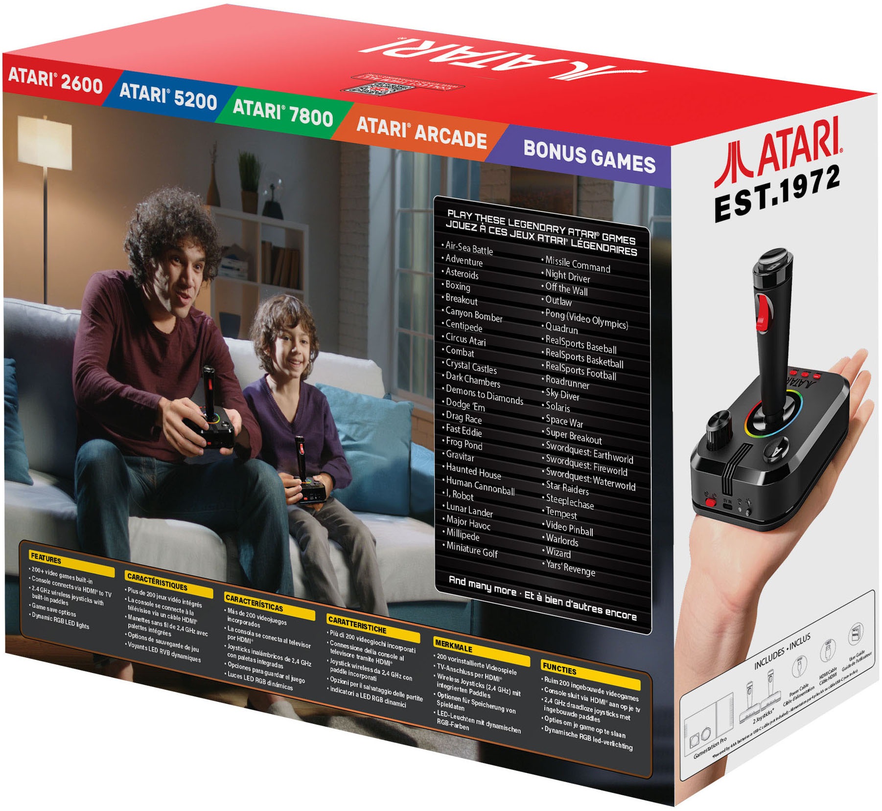 MYARCADE Retro Konsole »Atari Gamestation Pro«