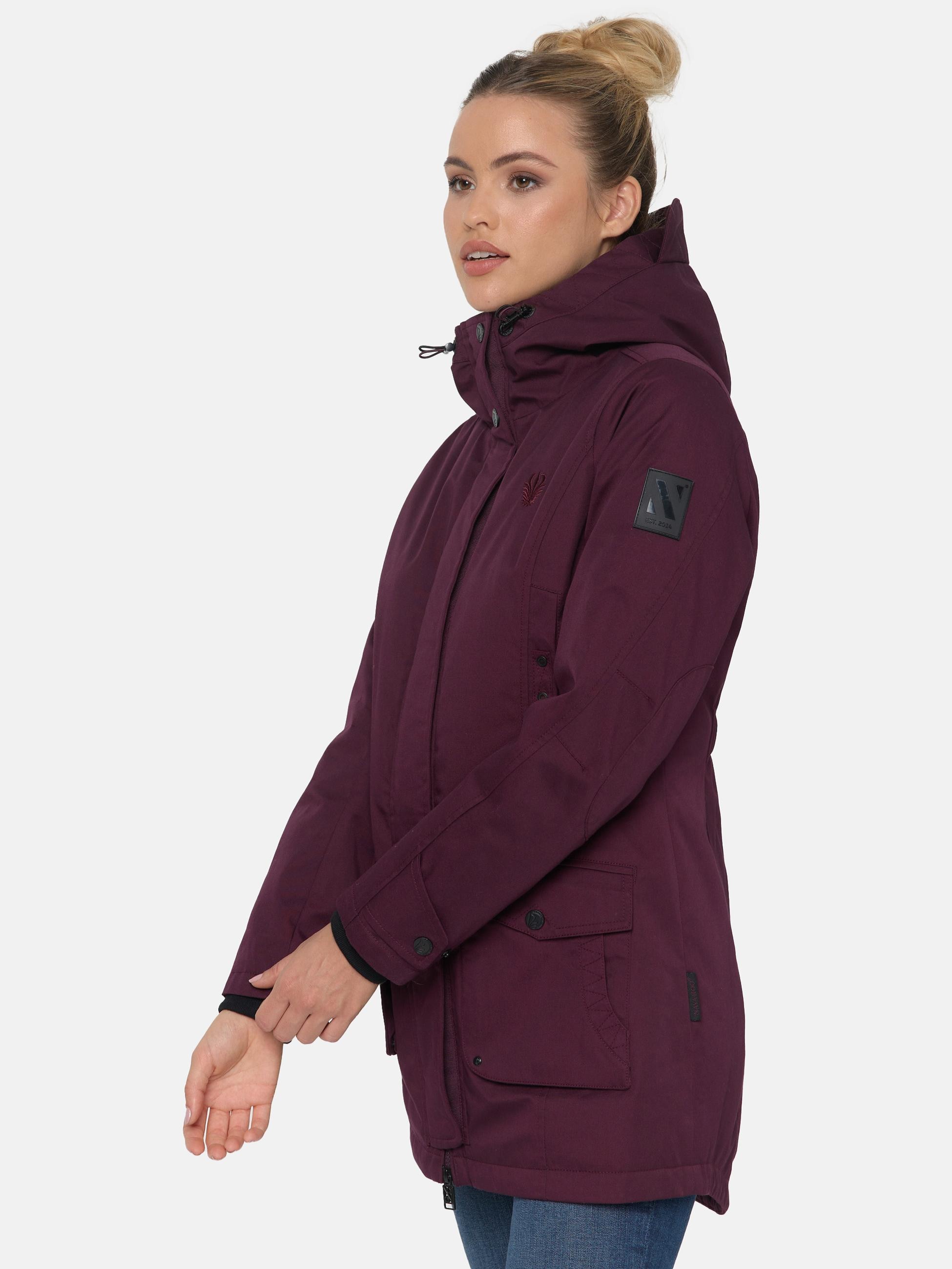 Navahoo Parka »Winterjacke Brinjaa«, mit Kapuze