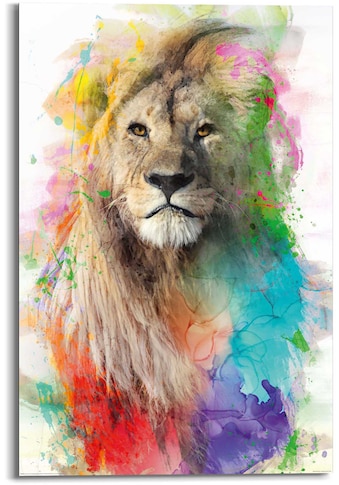 Wandbild »Löwe«