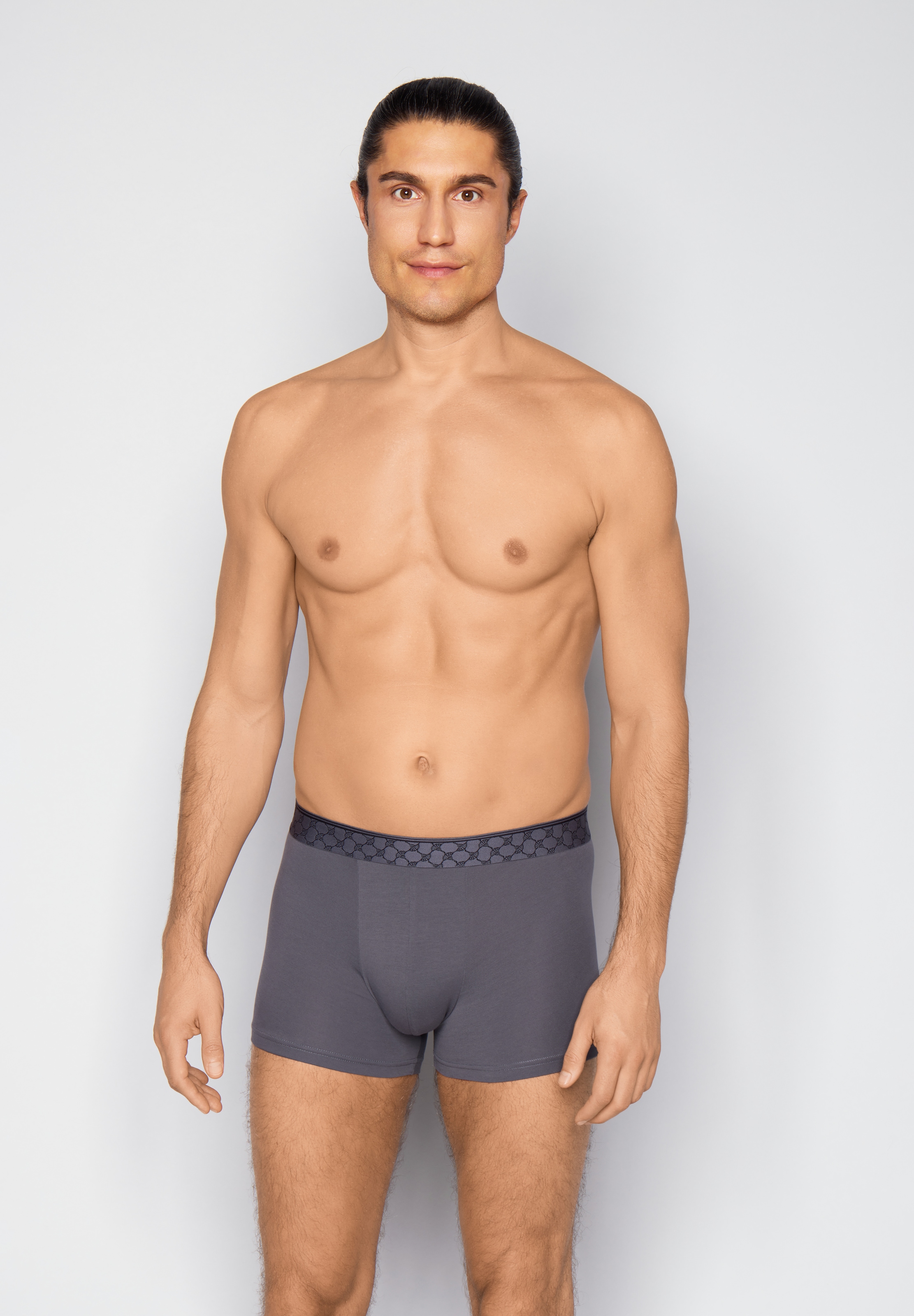 JOOP! Boxershorts »Everyday« 3er Pack,  ohne Eingriff, Cornflower-Logobund, Baumwollmix