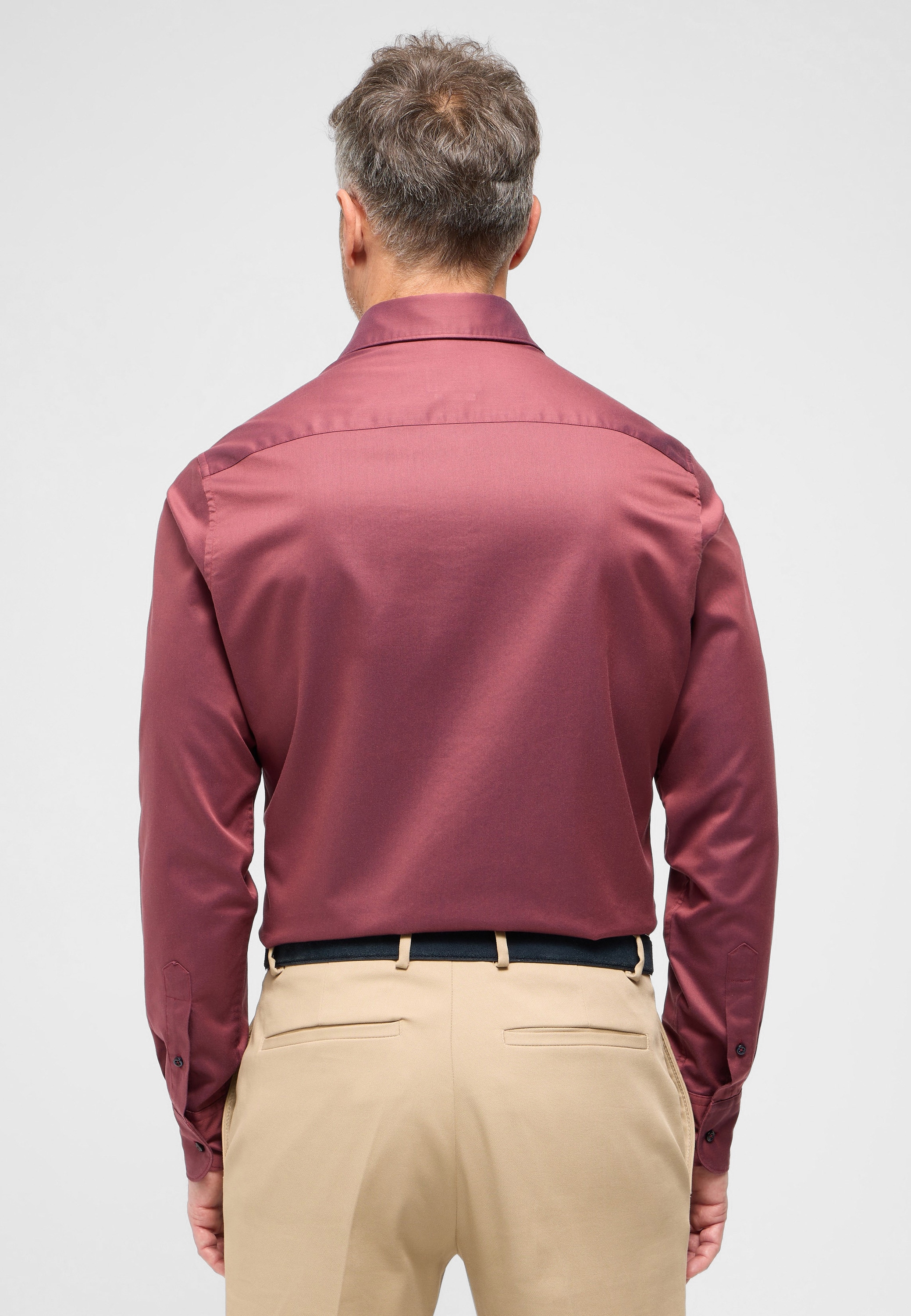 Eterna Langarmhemd »SLIM FIT« EASY IRON (bügelleicht)