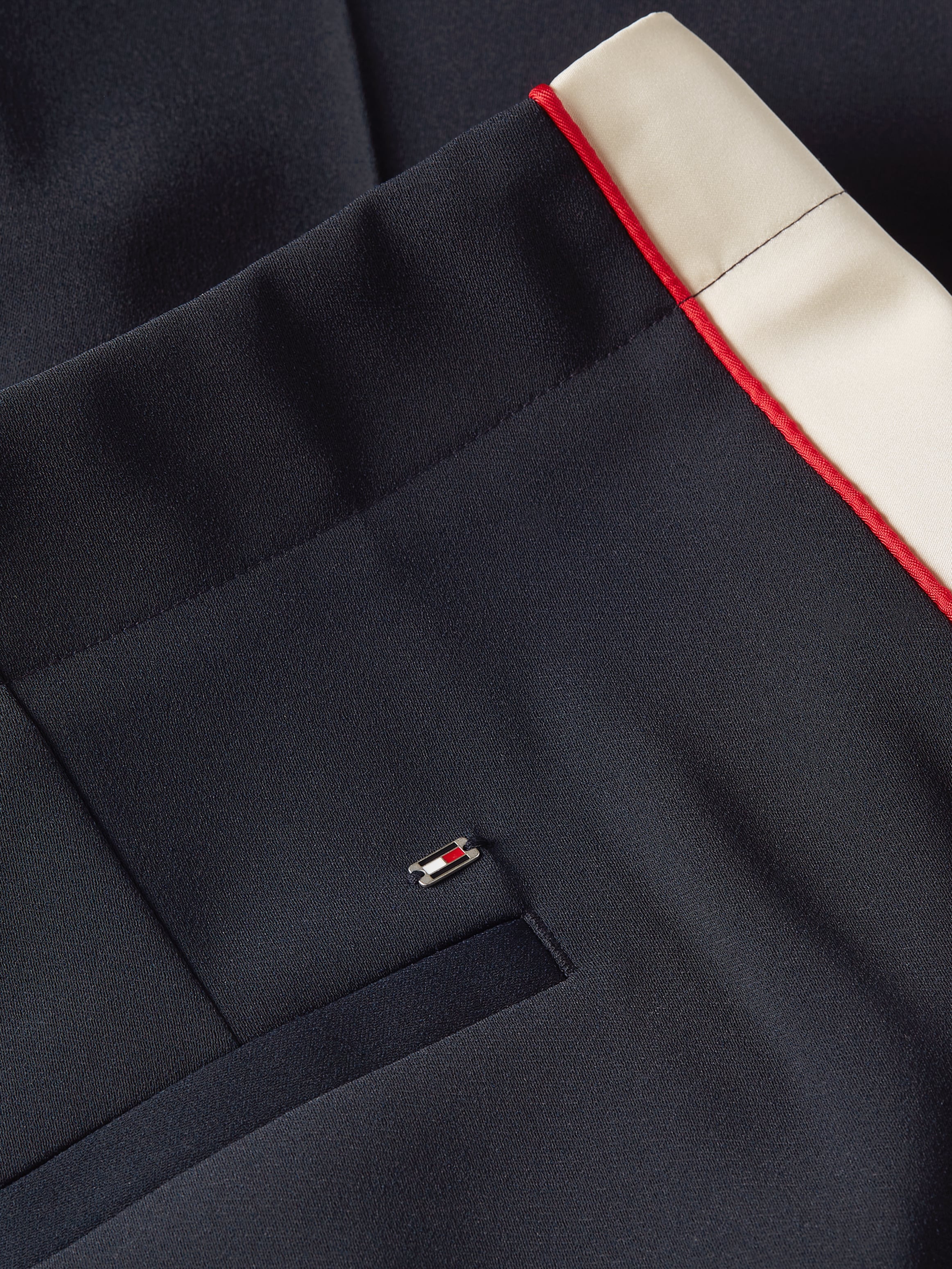 Tommy Hilfiger Webhose »COLOR BLOCK SLIM STRAIGHT PANT«, mit Seitenstreifen