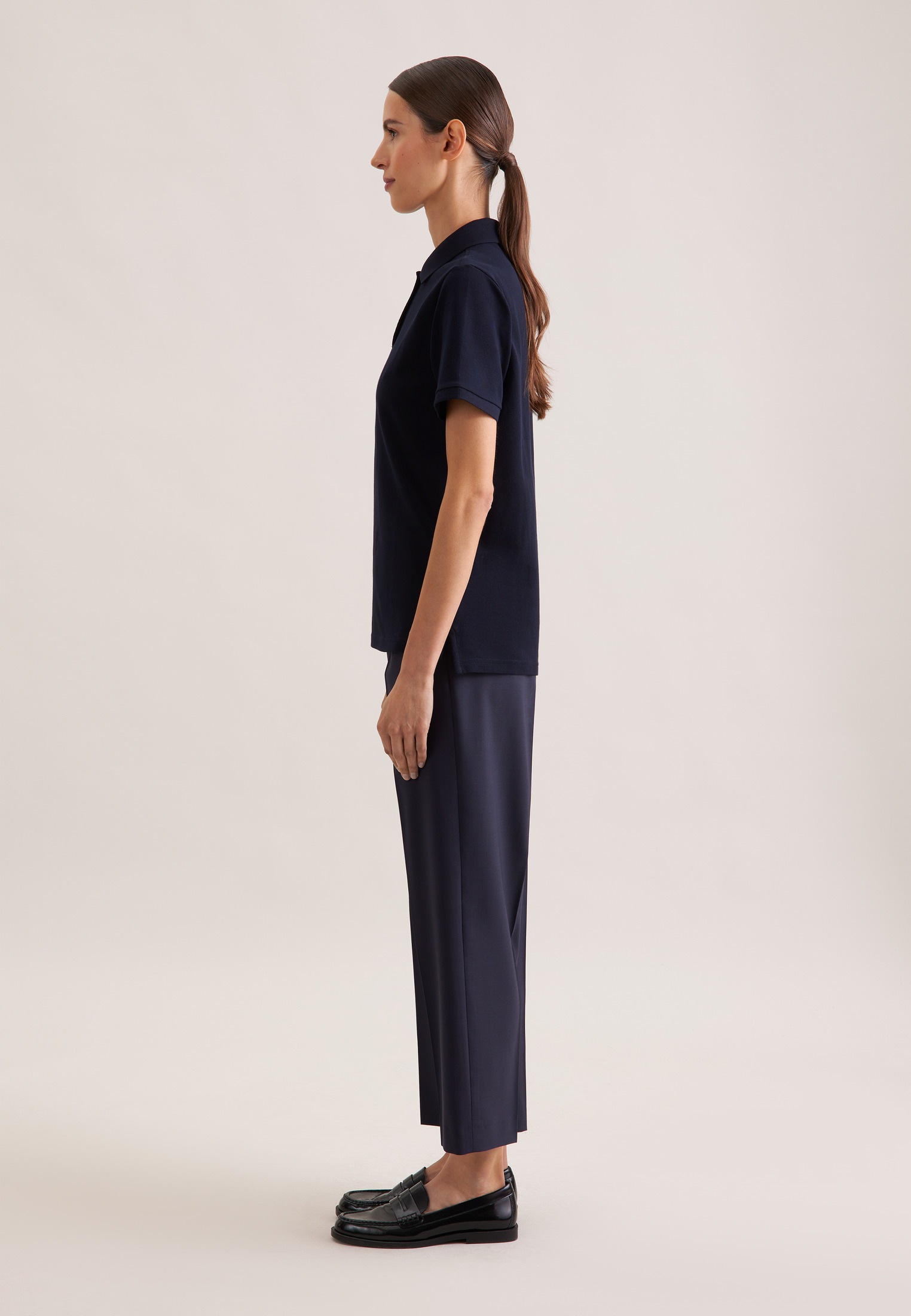 seidensticker Poloshirt »Schwarze Rose« Polo Uni