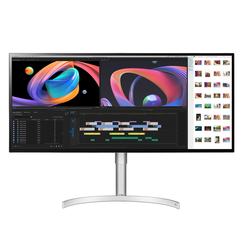 LG TFT-Monitor »34WK95U-W, UltraWide™ WUHD«, 86,36 cm/34 Zoll, 5120 x 2160 px, 5 ms Reaktionszeit, 60 Hz