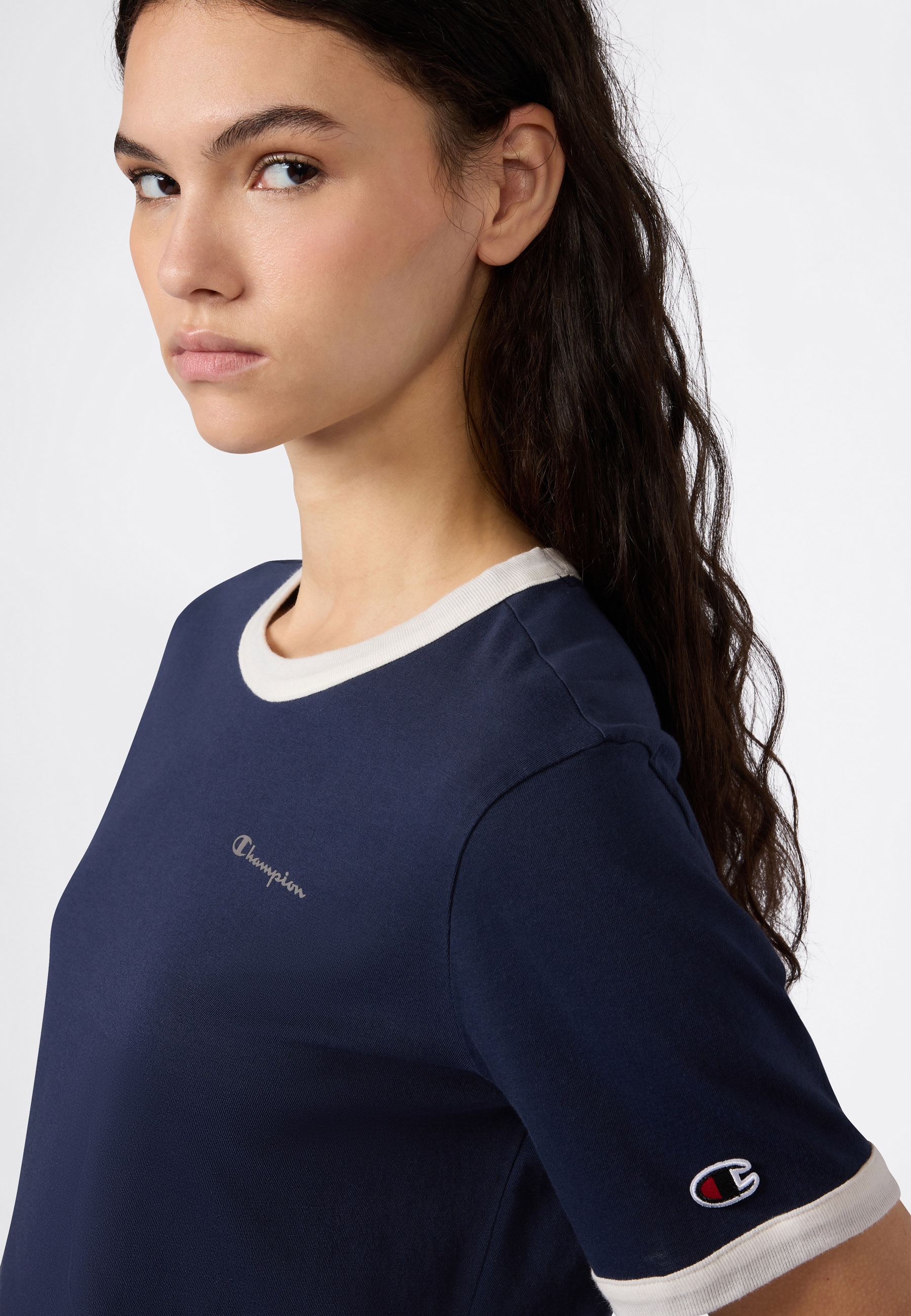 Champion Tanktop »RINGER graphic fitted T-shirt« sportlicher Stil, für sportliche Aktivitäten und Freizeit