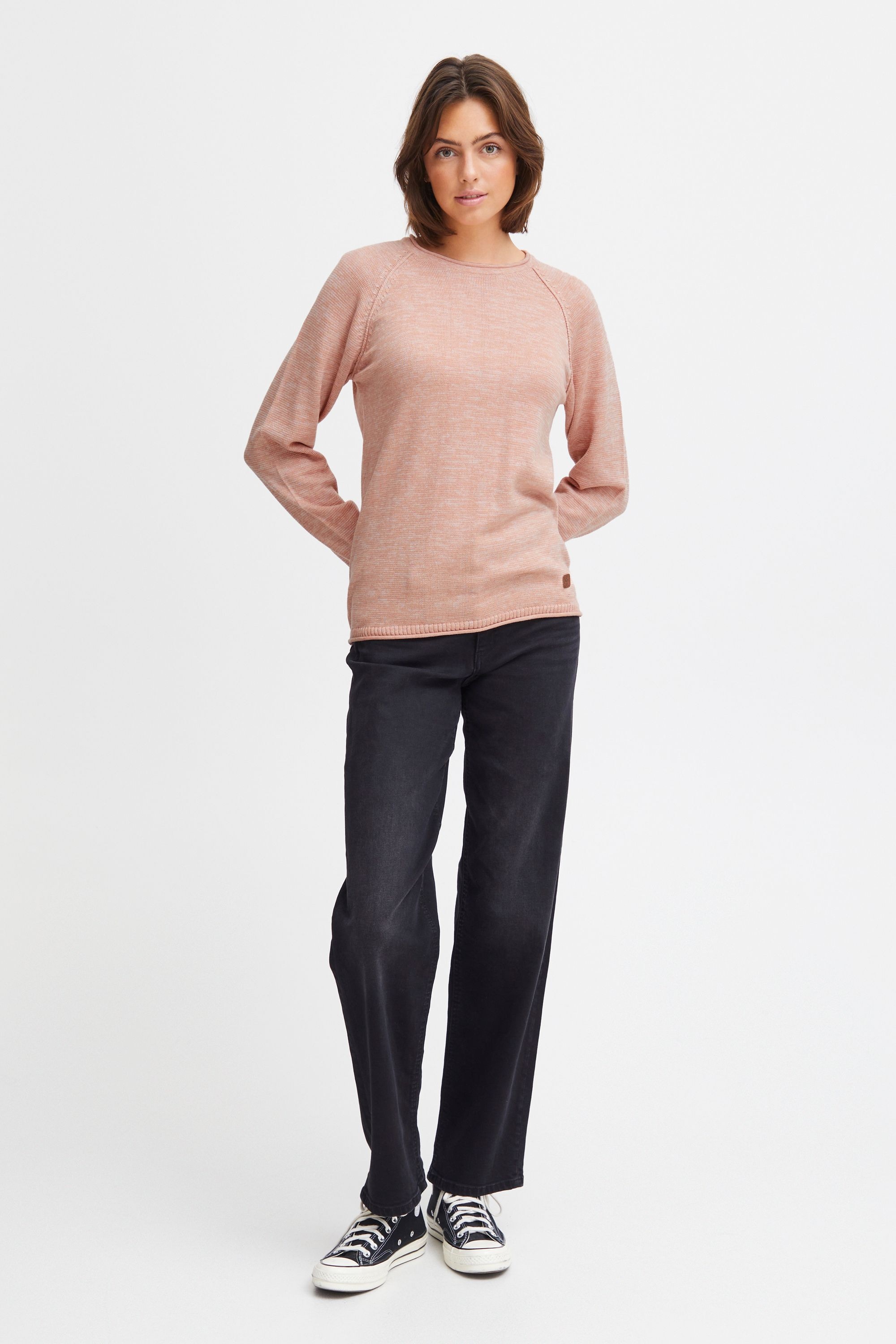 OXMO Strickfleece-Pullover »Strickpullover OXDaniela«