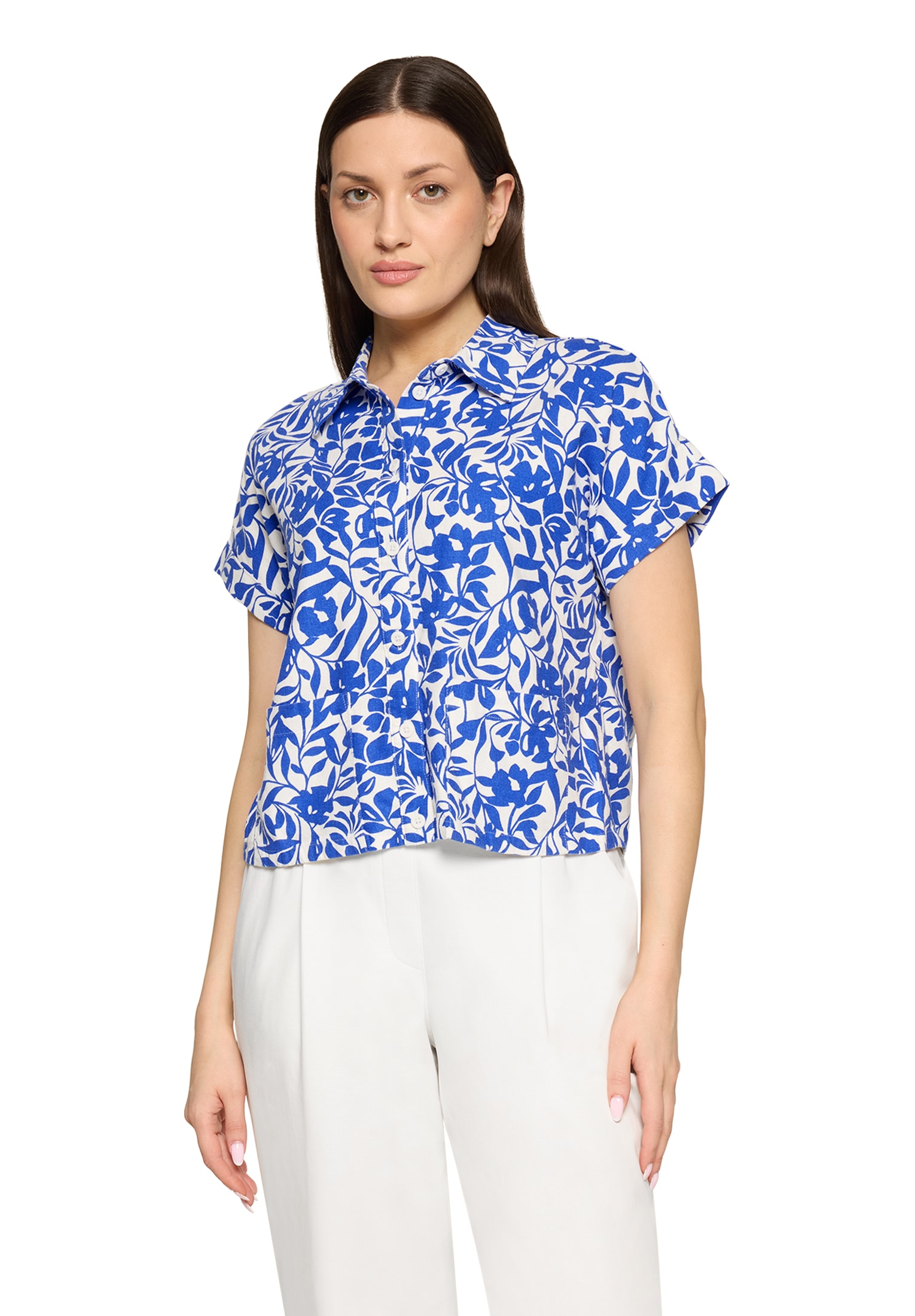 Betty Barclay Klassische Bluse »Leinenbluse mit Kragen«