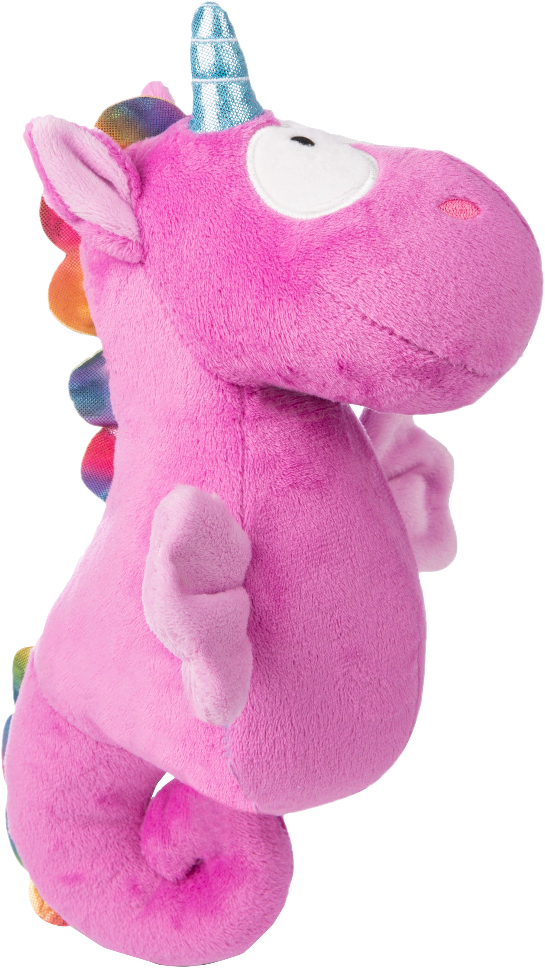 Nici Kuscheltier »Theodor & Friends, Seepferdchen Laguna Rainbow, 27 cm«, enthält recyceltes Material (Global Recycled Standard)