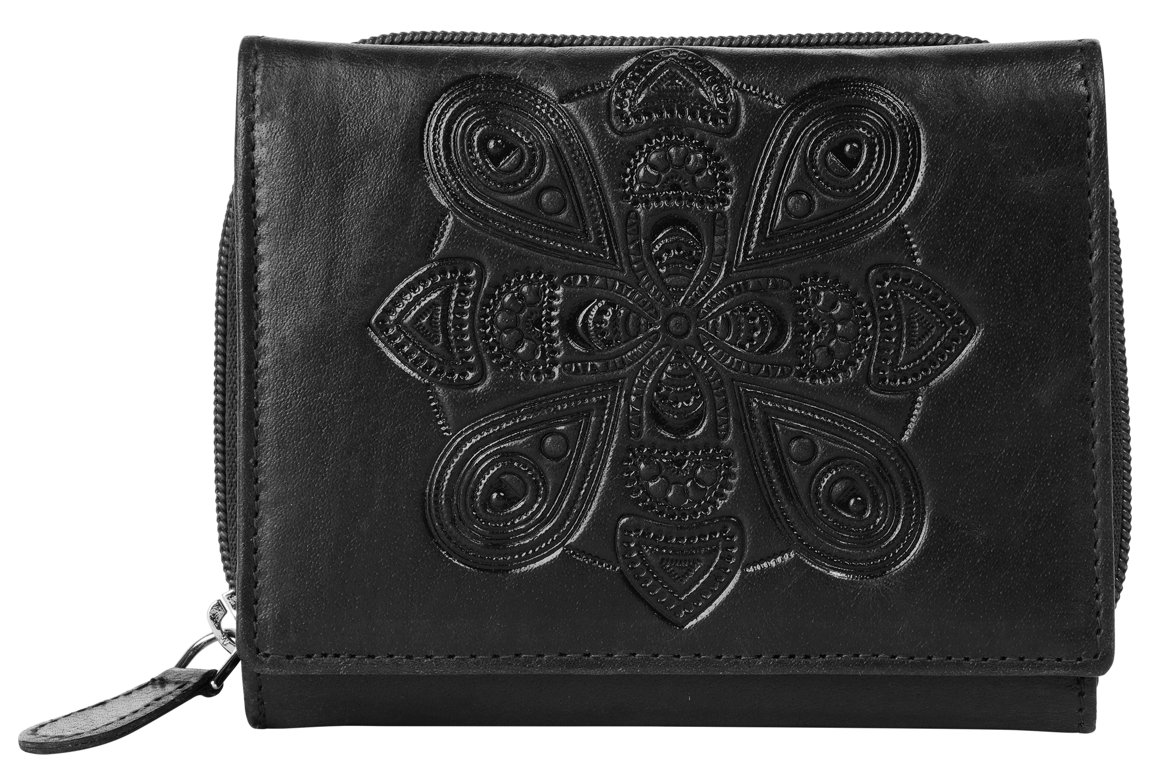 Bruno Banani Geldbörse »Mandala«, echt Leder