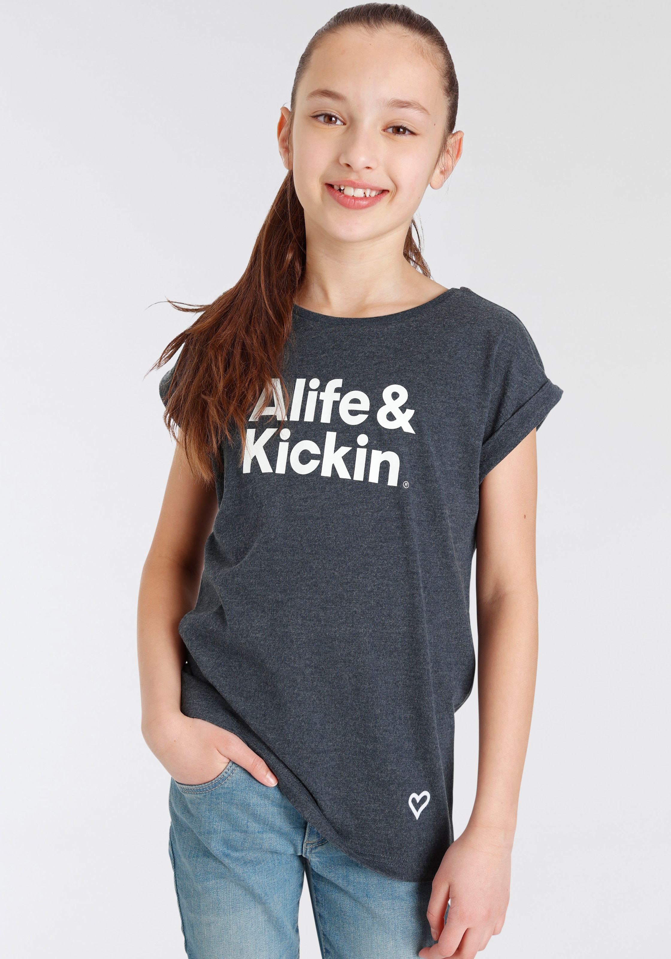 Alife & Kickin T-Shirt NEUE für Logo Alife Kids. Druck«, bei MARKE! »mit OTTO & Kickin