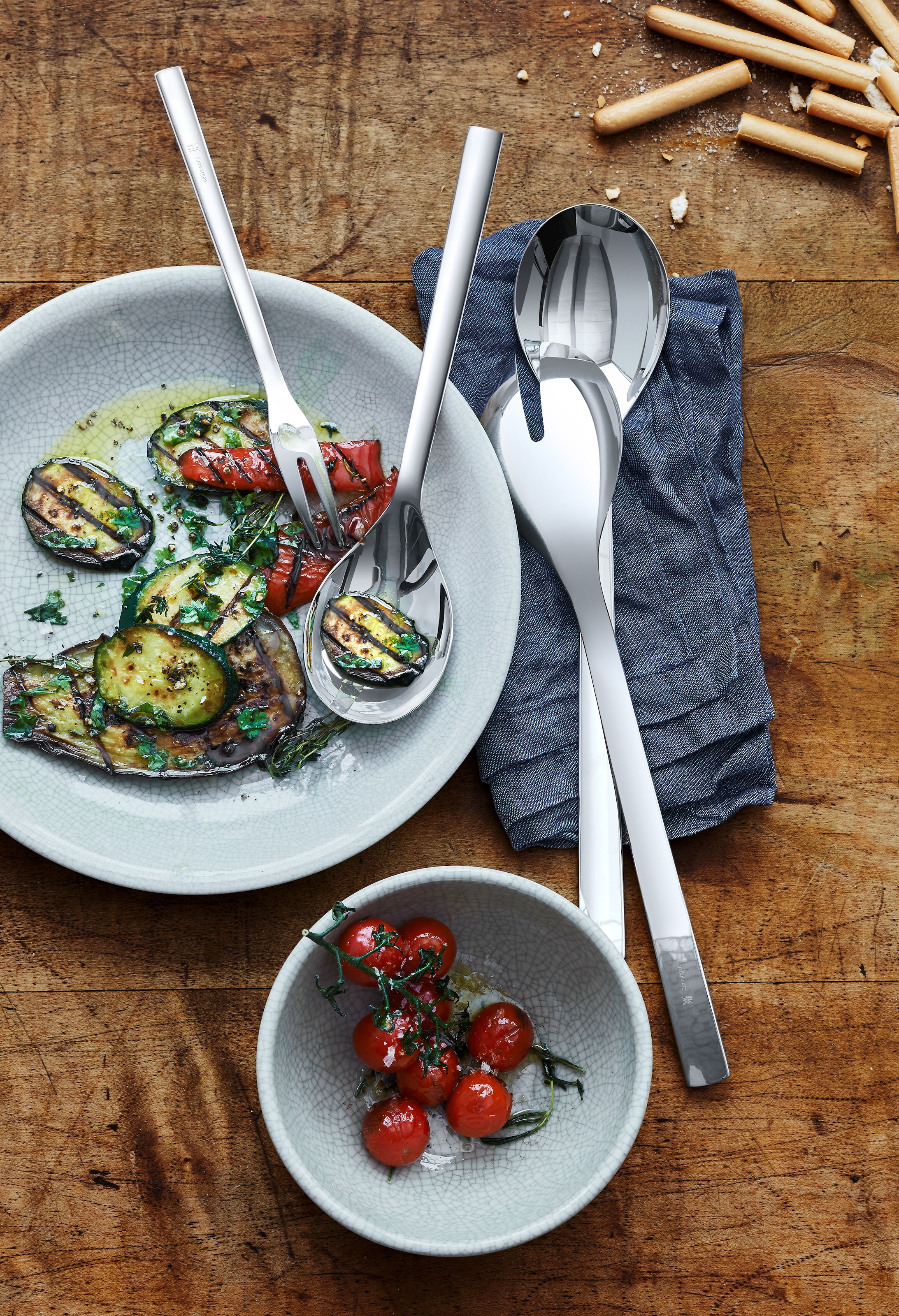 WMF Servierlöffel »Nuova« groß, 25 cm, Cromargan Edelstahl rostfrei 18/10, Geschenkverpackung