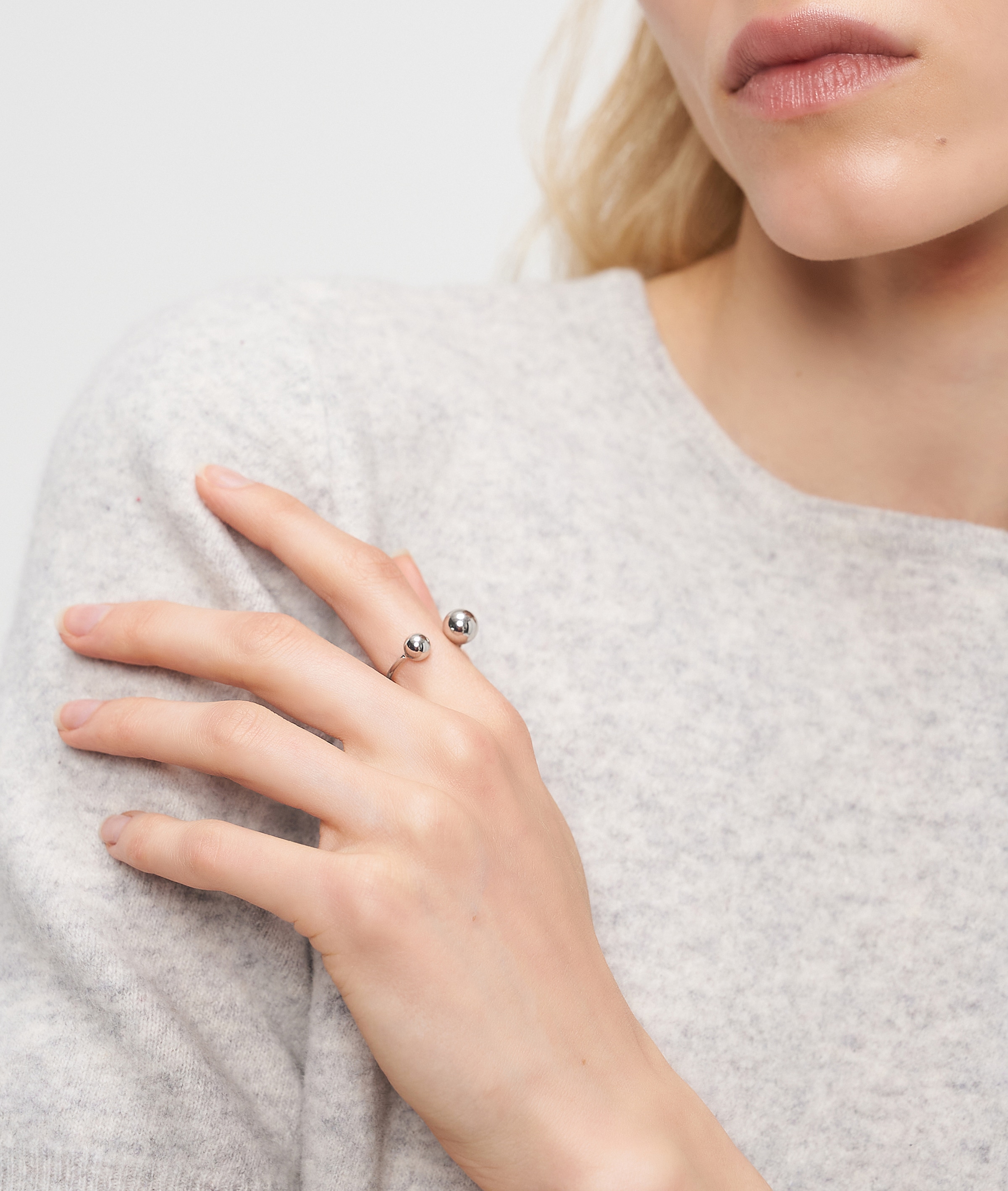 Liebeskind Berlin Fingerring »Schmuck Geschenk Steel Ball Ring«