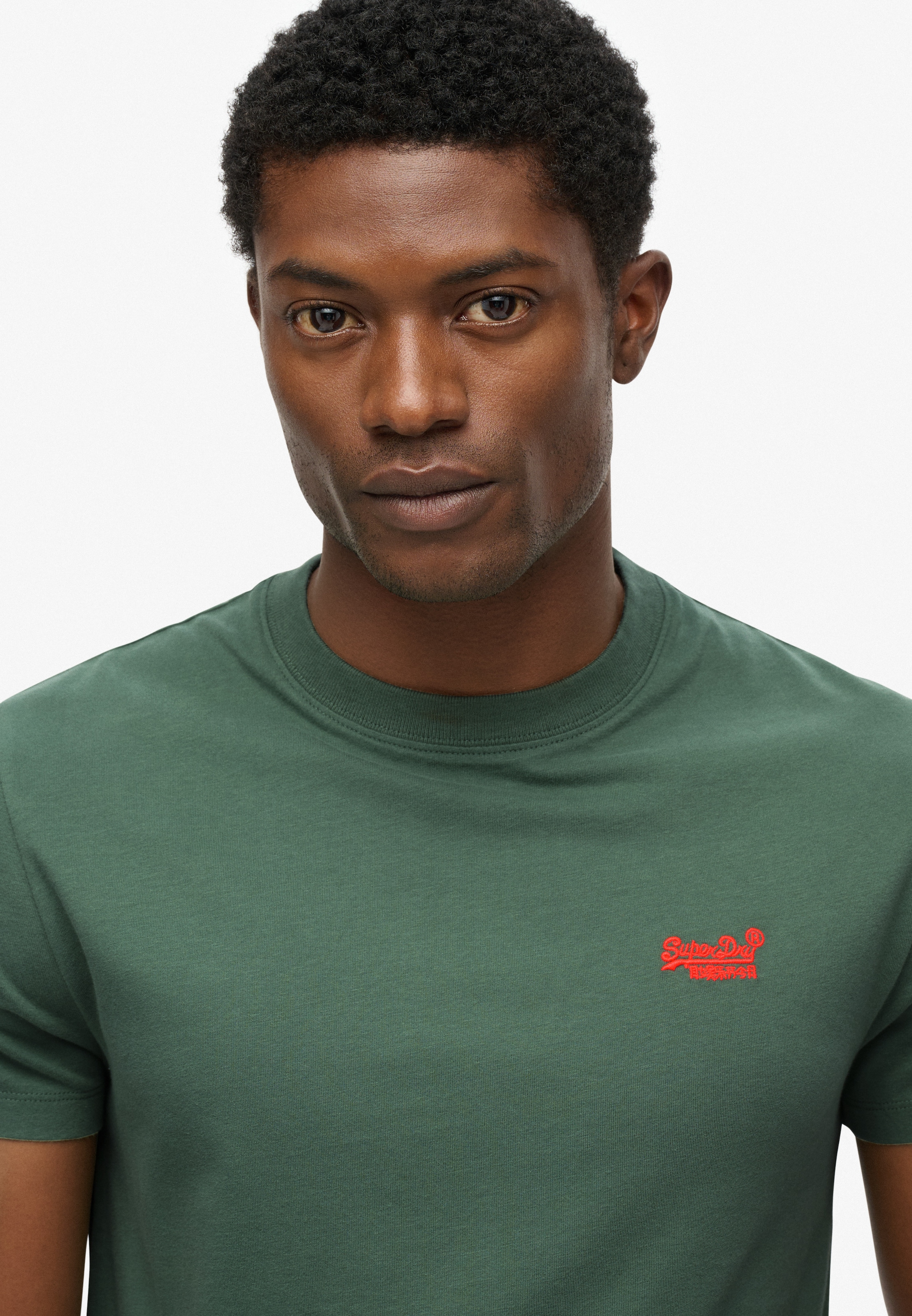 Superdry Rundhalsshirt »ESSENTIAL LOGO EMB TEE«