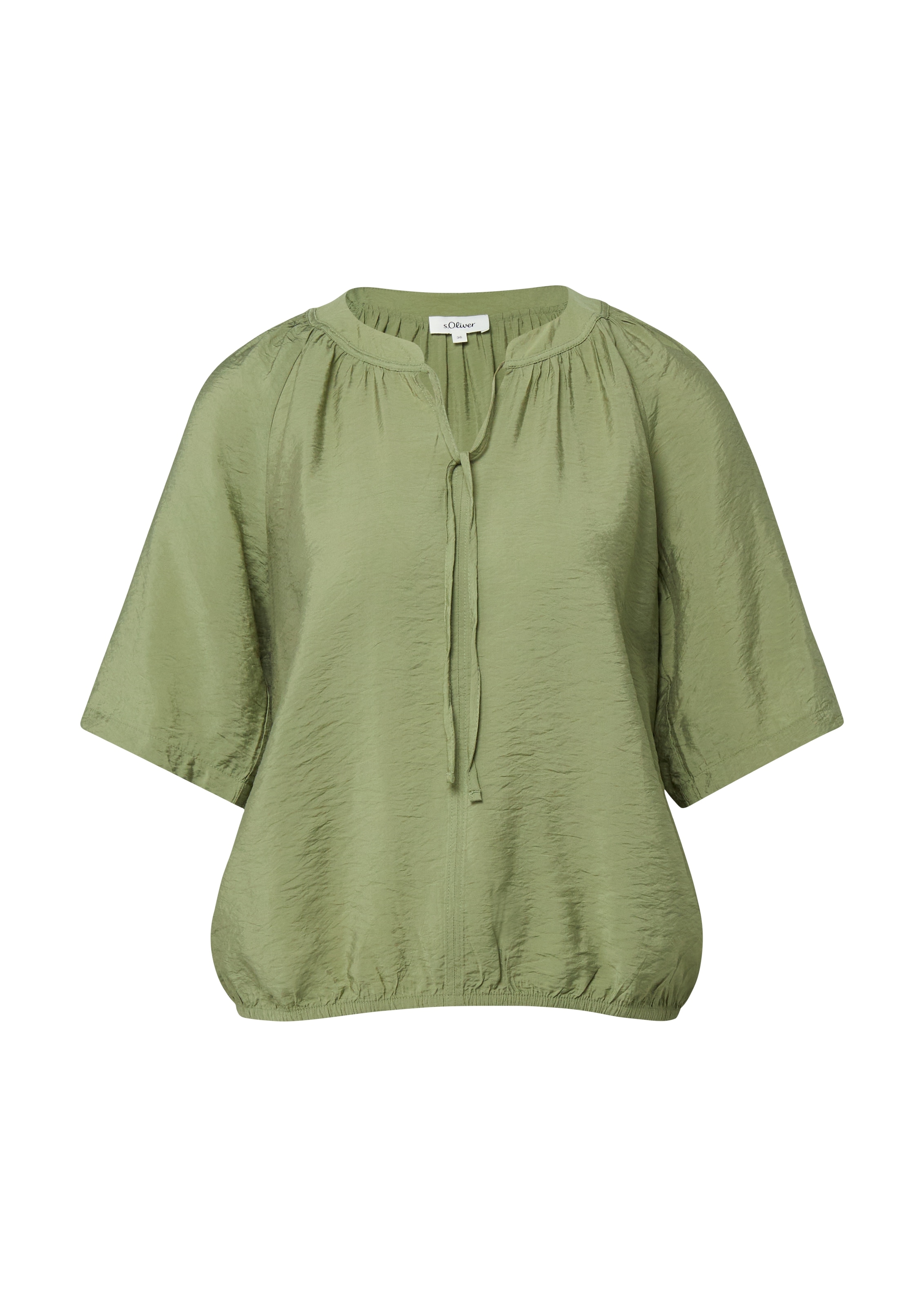 s.Oliver Klassische Bluse mit All-Over Print