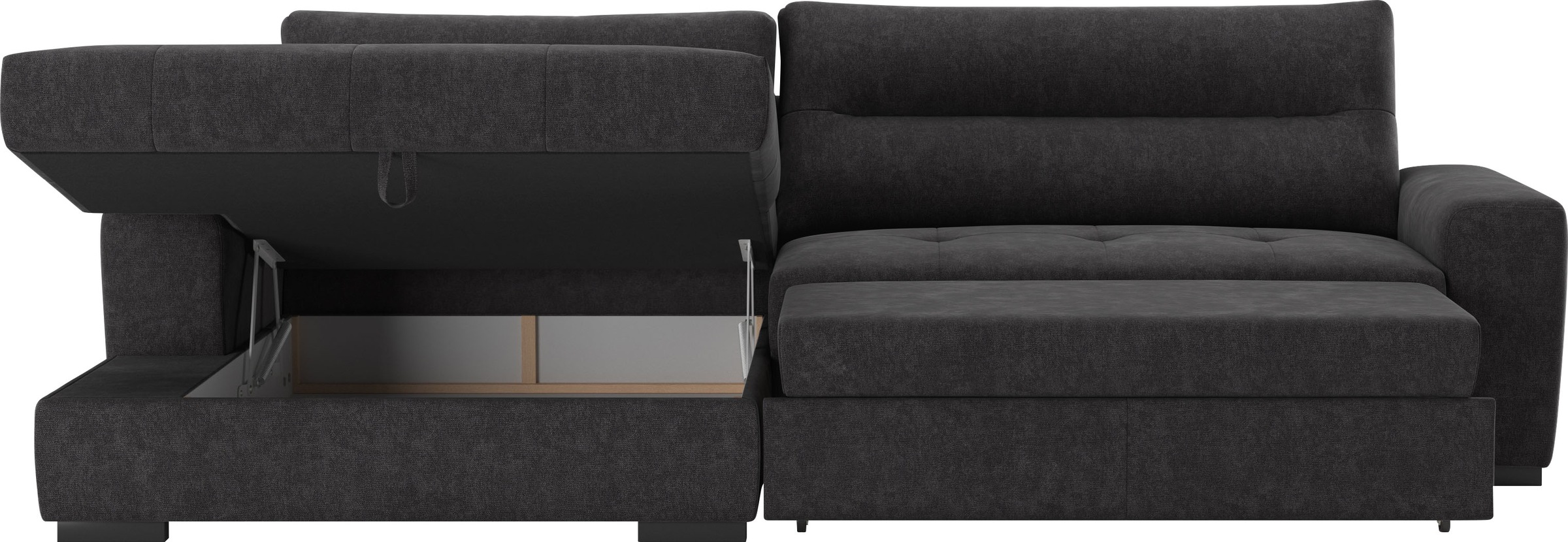 COTTA Ecksofa »Cappa L-Form«, wahlweise mit Bettfunktion & Bettkasten