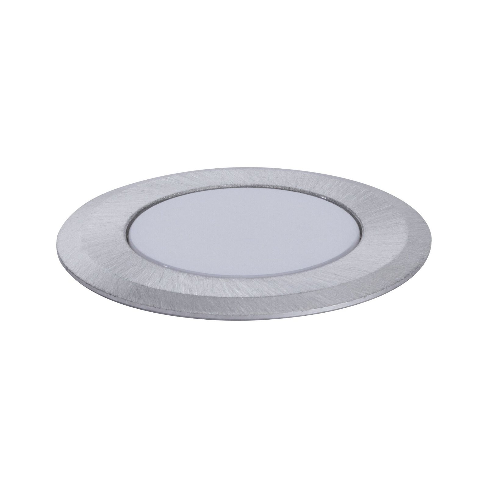 Paulmann LED Einbauleuchte »IP65 rund 50mm 2200K 2,2W 60lm 230V Alu Kunststoff, Metall«, 1 flammig, Bodeneinbauleuchte Goldlicht insektenfreundlich