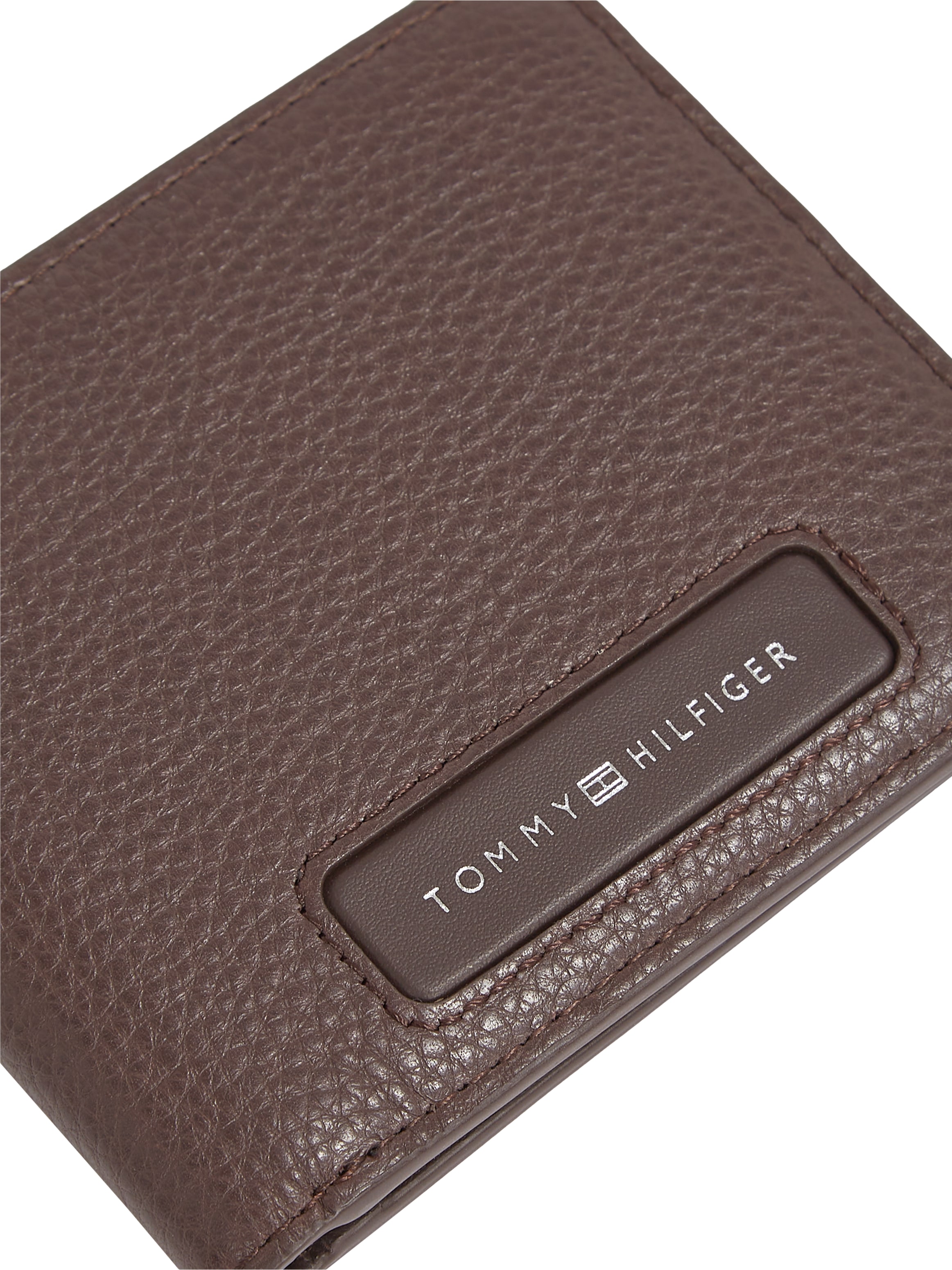 Tommy Hilfiger Geldbörse »TH MONOGRAM MINI CC WALLET«, Men Geldbeutel, Kartenetui, Portemonnaie mit Logoschriftzug