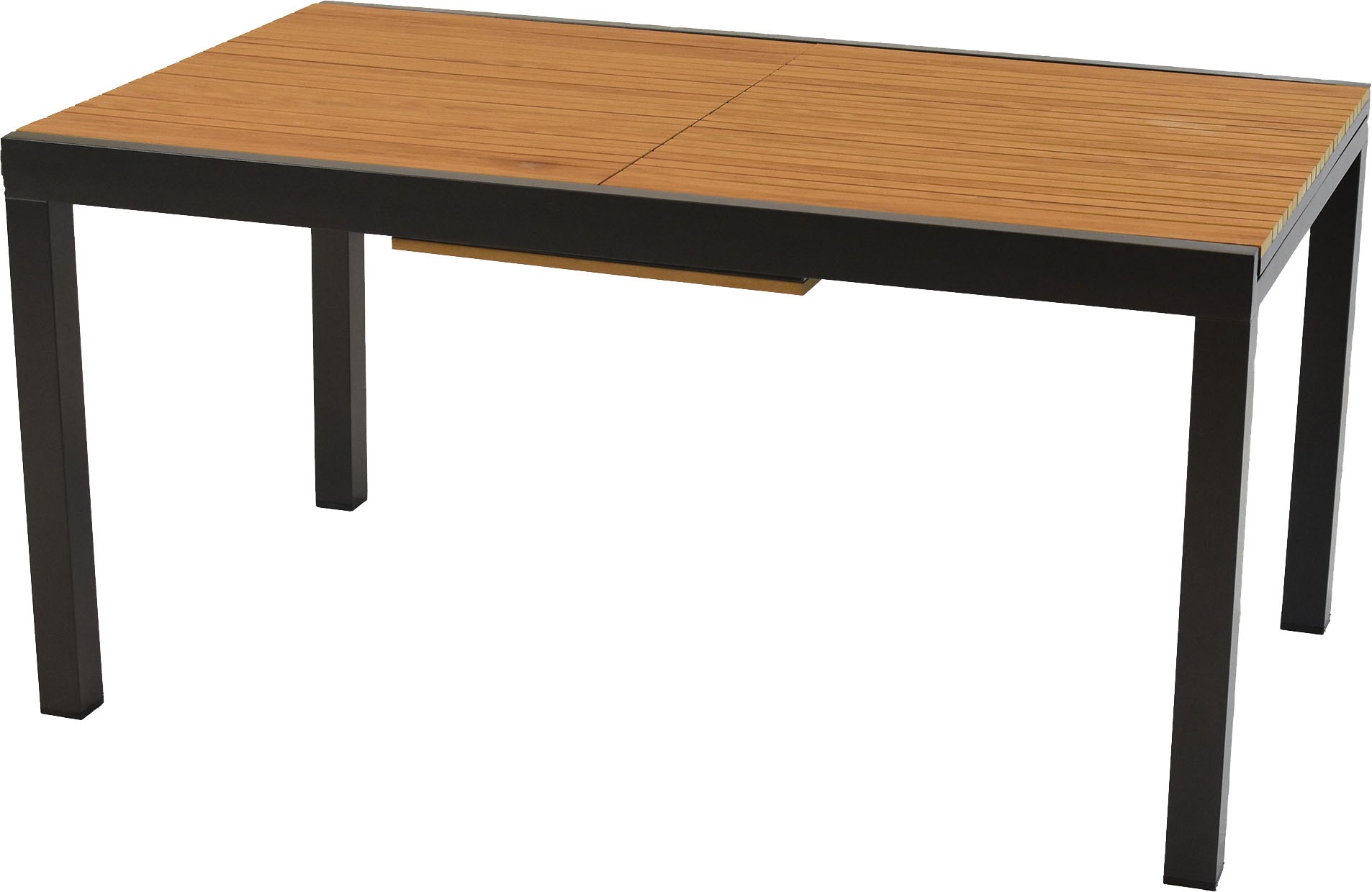 MERXX Garten-Essgruppe »Astros« Set, 13 tlg. inkl. 6 Stapelsessel, 6 Auflagen, 1 Ausziehtisch
