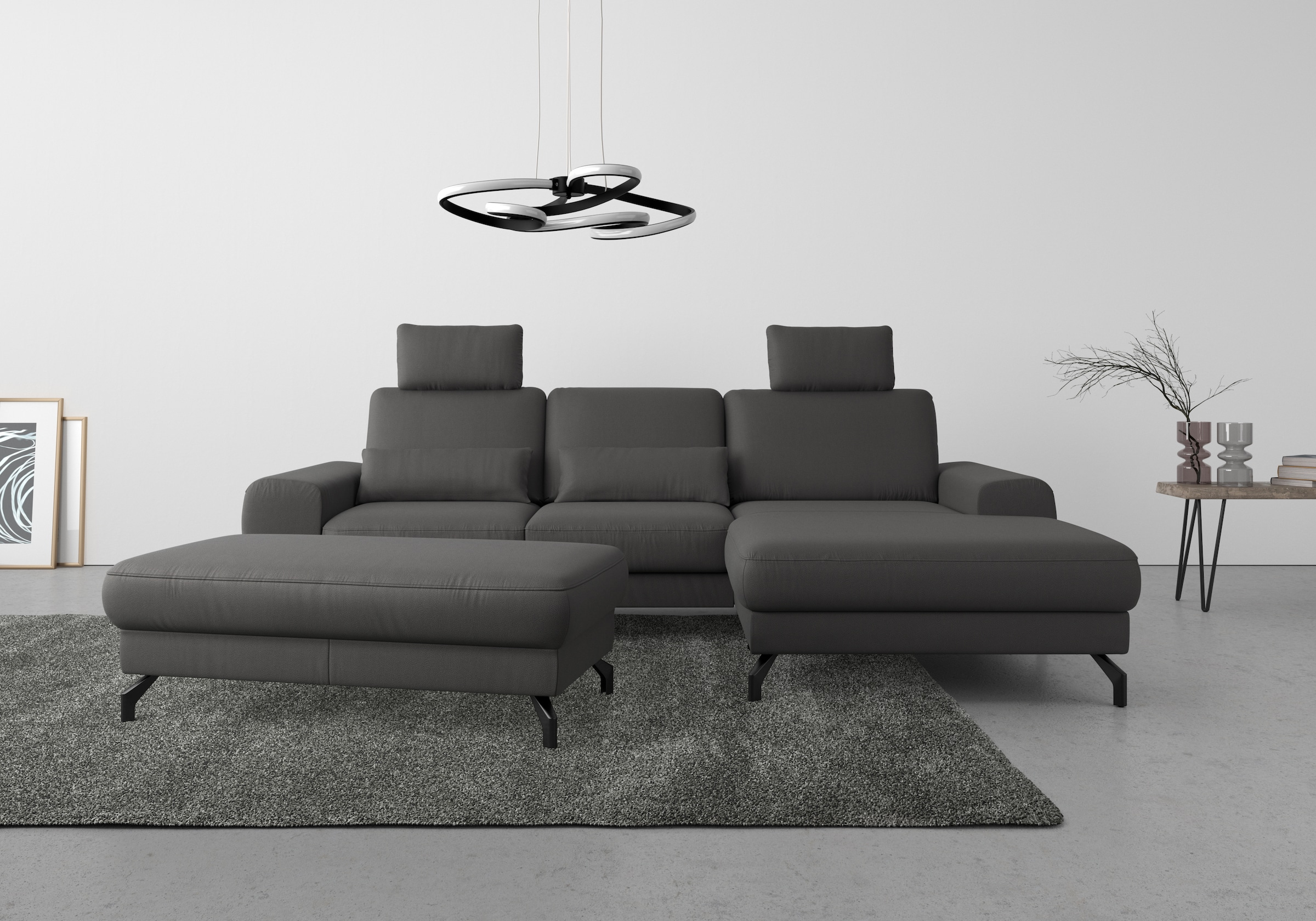 sit&more Hockerbank »Cinturo«, mit Federkern, Sitzhöhe 45 cm