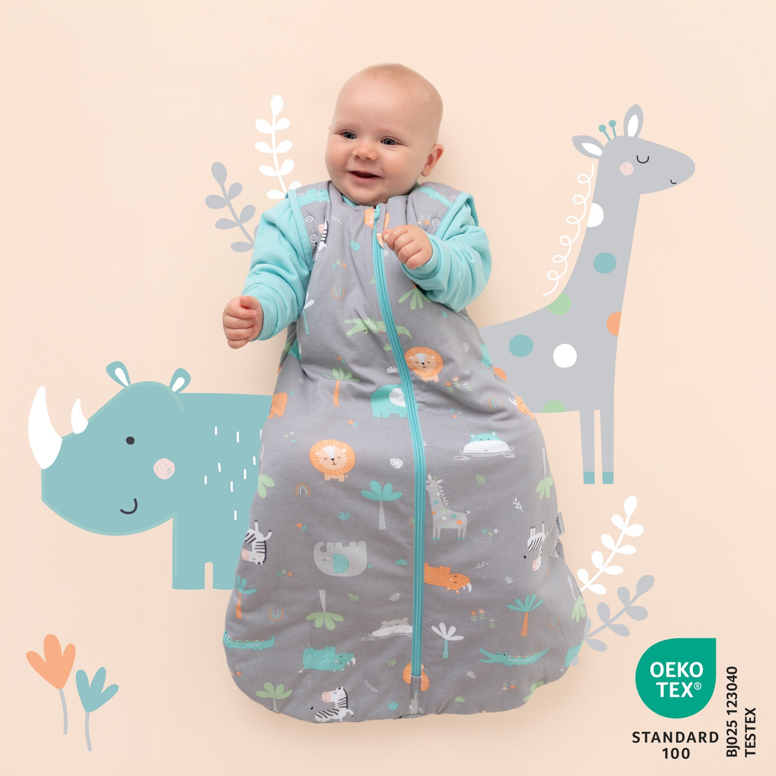 Schlummersack Babyschlafsack »Schlafsack ohne Füßen 1.0 Tog«