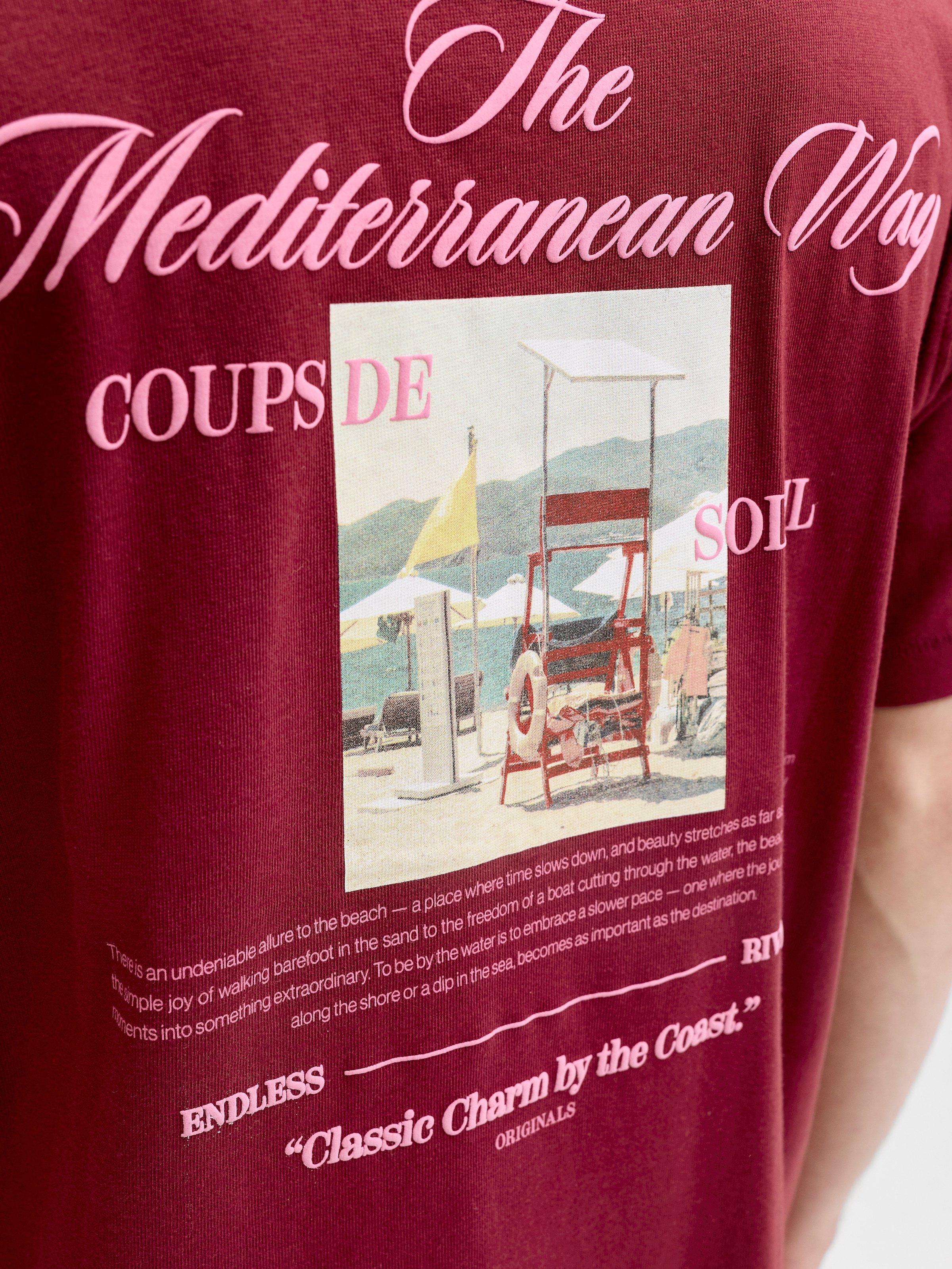 Jack & Jones T-Shirt »JORCASSIS PHOTO BACK TEE SS CREW NECK« mit Print