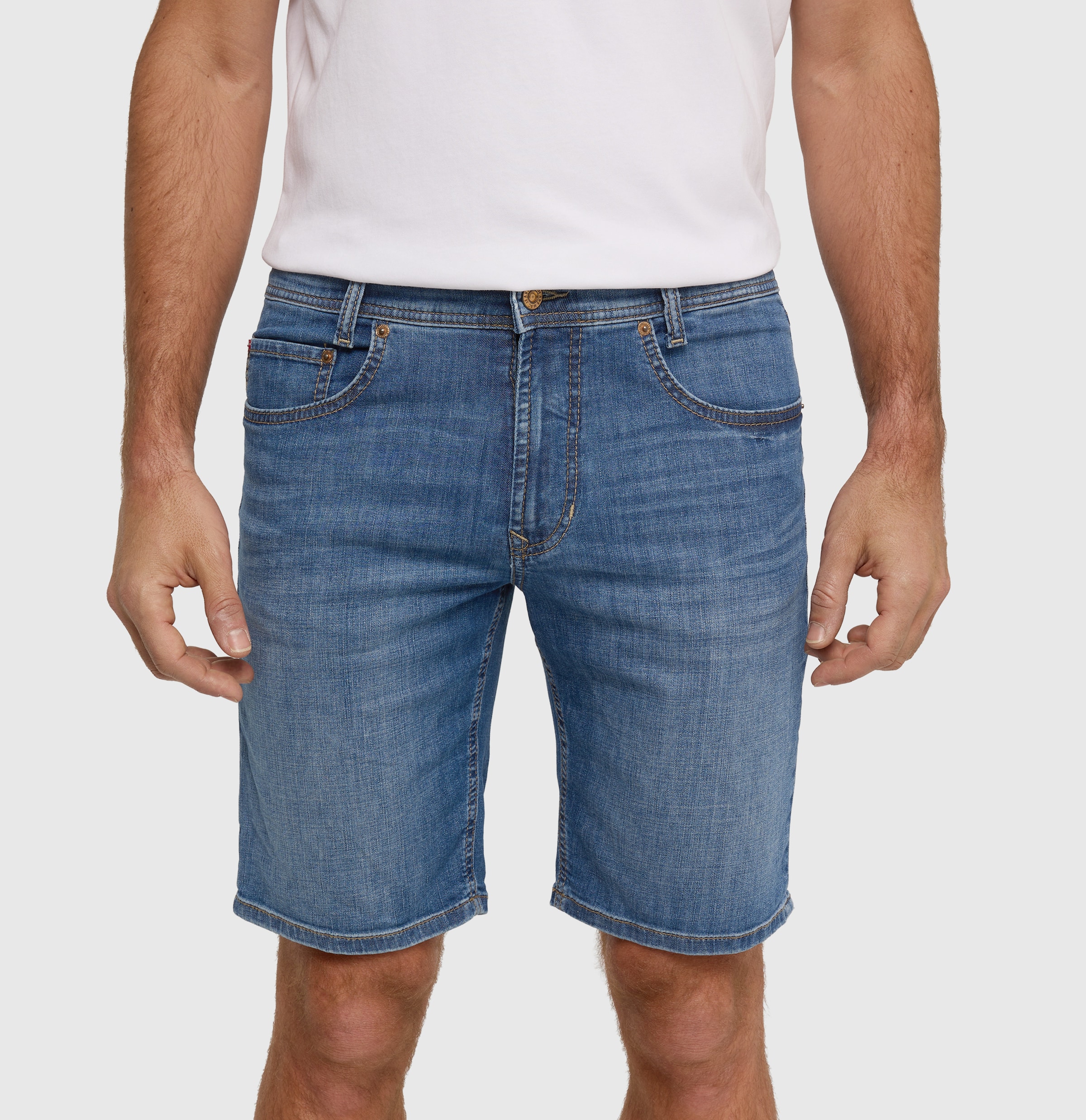 MAC Jeansbermudas »Arne« im 5-Pocket-Style mit Stretch