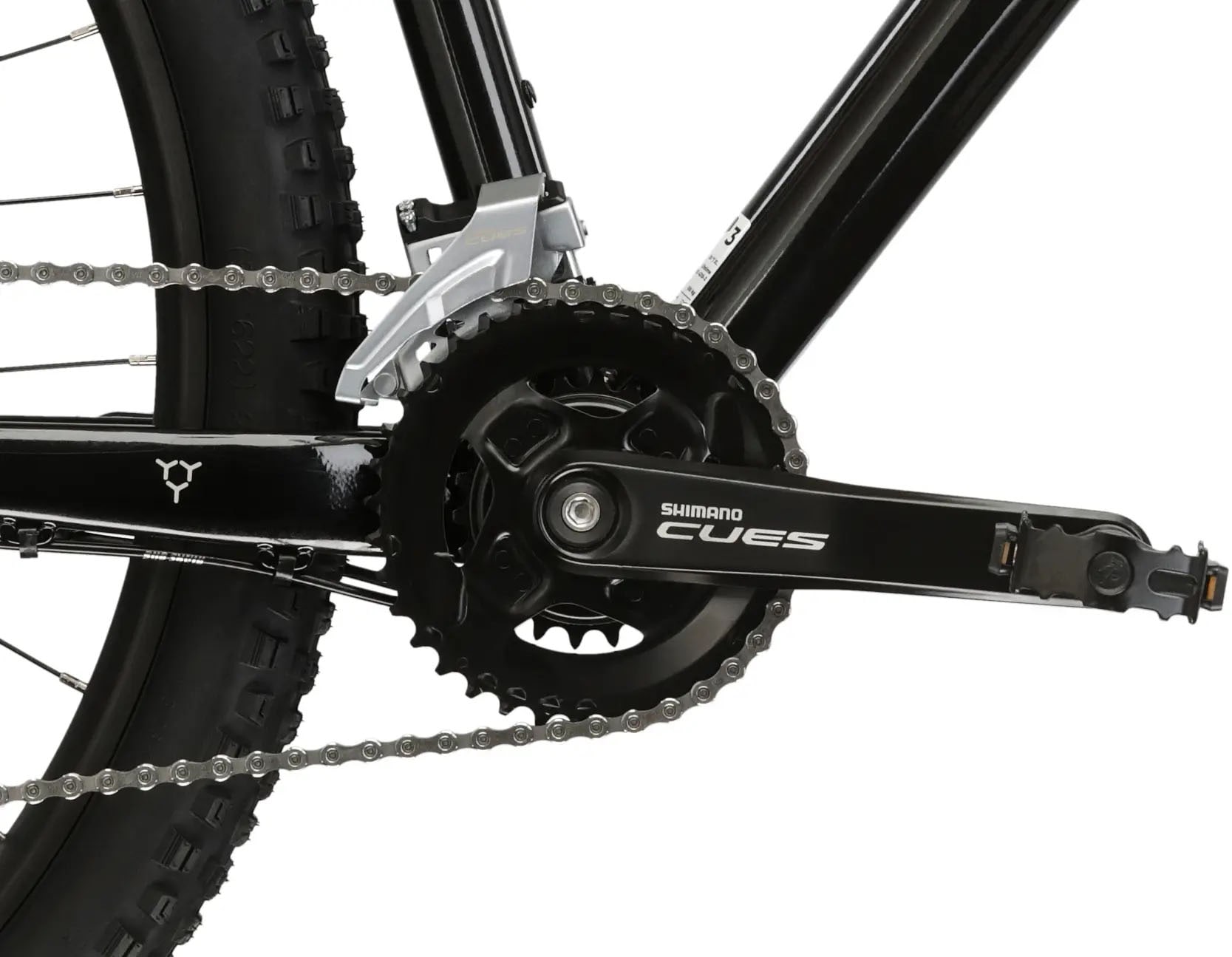 Kross Mountainbike »KROSS MTB Hardtail Hexagon 5.0 27,5" schwarz«, 18 Gang, Shimano, CUES U3020 Schaltwerk, Kettenschaltung