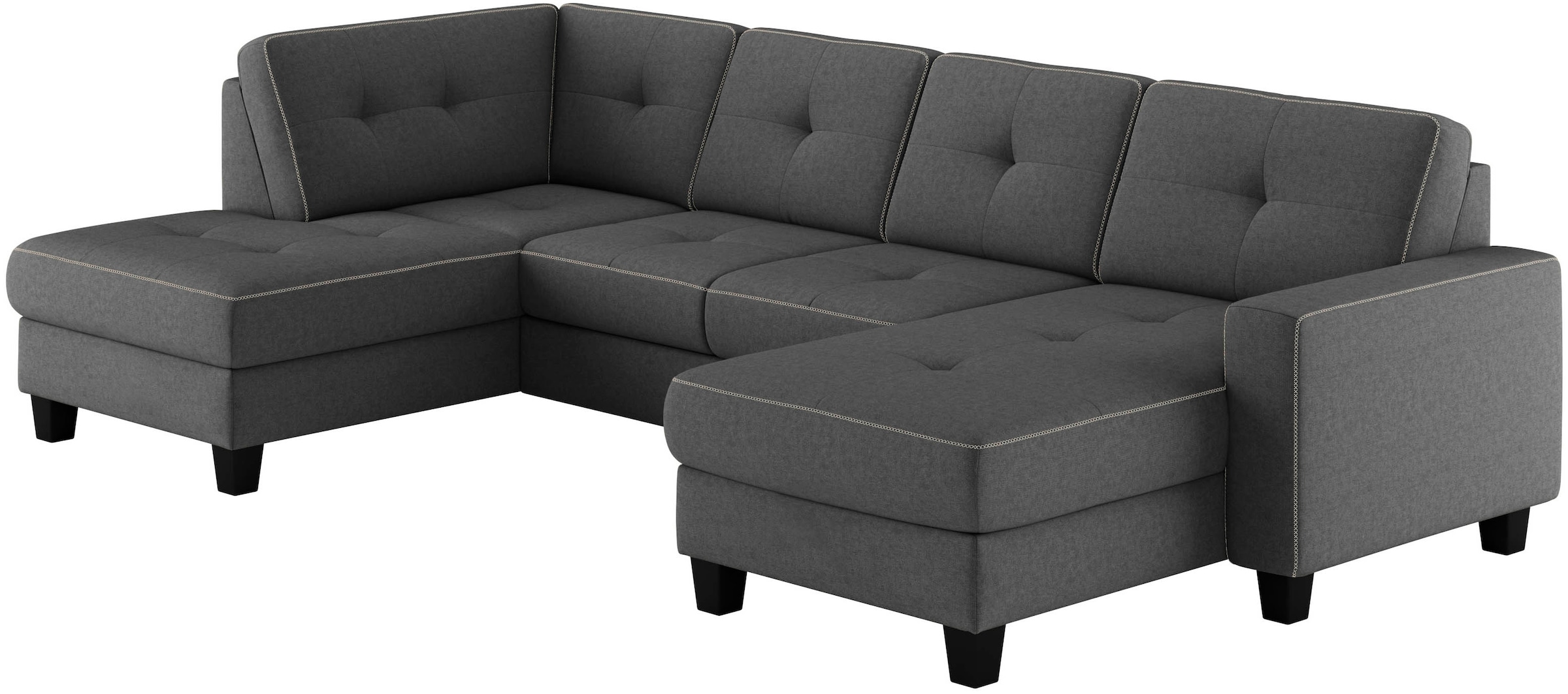 PLACES OF STYLE Wohnlandschaft »Varese« wahlweise mit Bettfunktion und Bettkasten