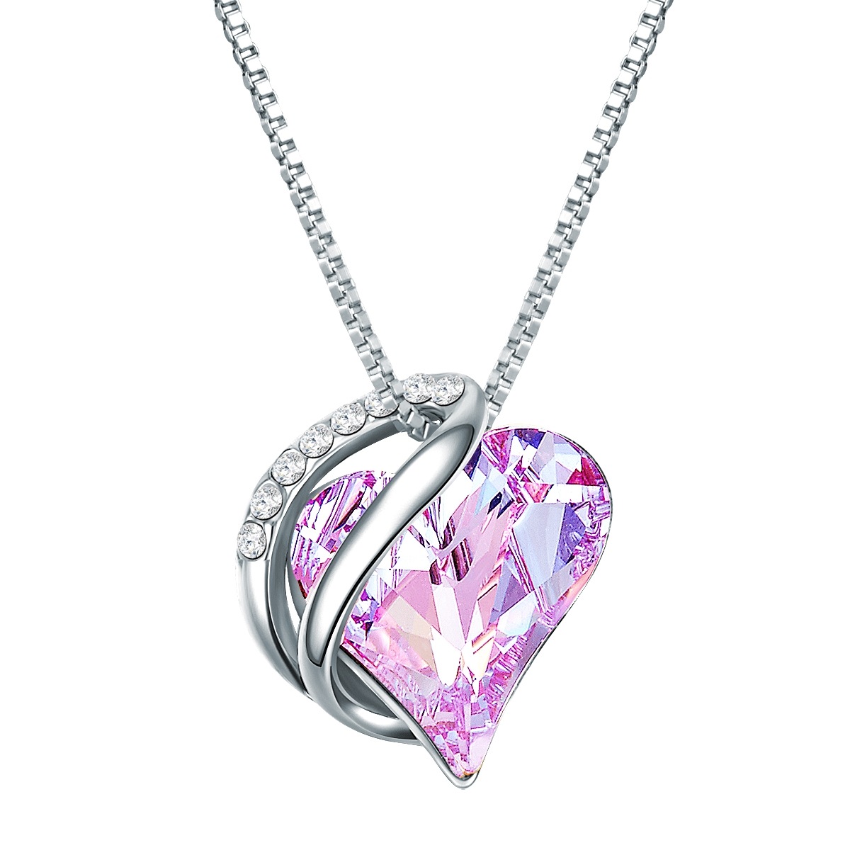 Rafaela Donata Herzkette »RD328«, (1 tlg.), aus Sterling Silber