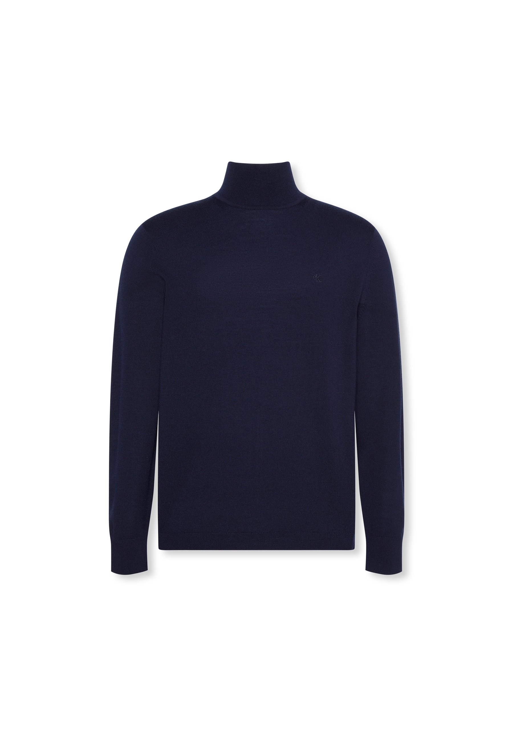 Calvin Klein Stehkragenpullover »LS MERINO MOCK NECK SWTR 14GG«, Mit Rundhalsausschnitt, regular fit