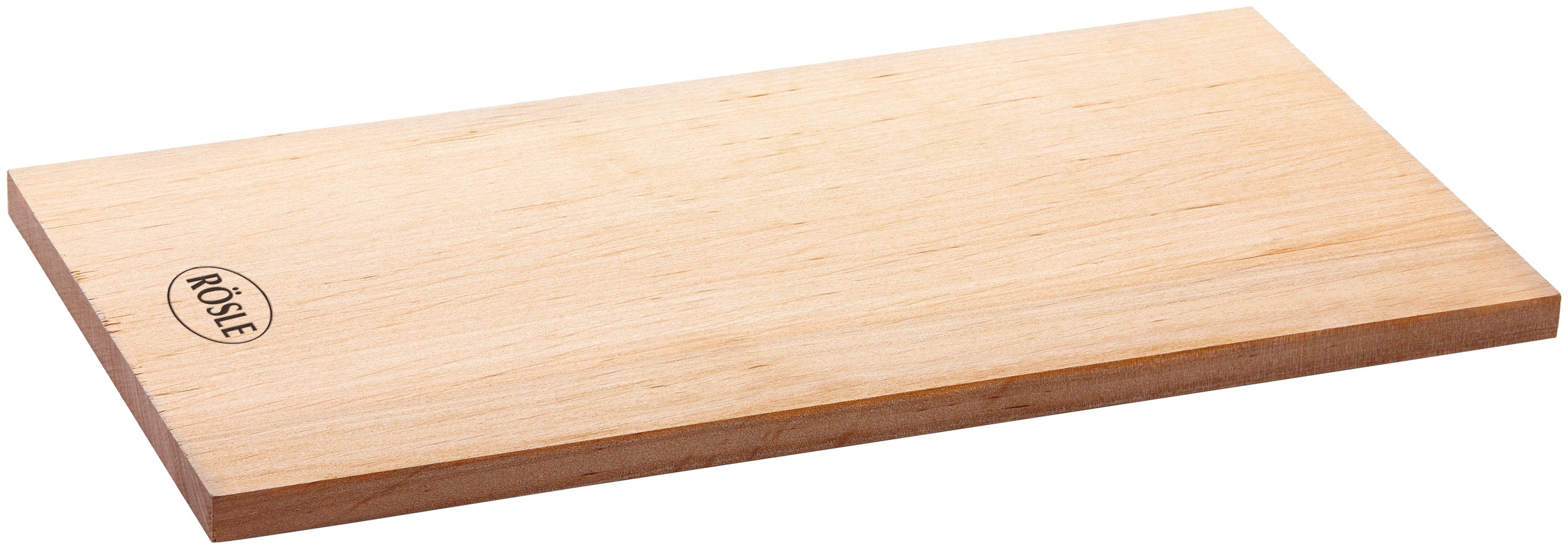 RÖSLE Aromaplanke »Holzplanke Erlenholz, 25174« Massivholz 2 Stk. tlg. für Holzaroma im Grillgut, mehrfach verwendbar, Naturprodukt