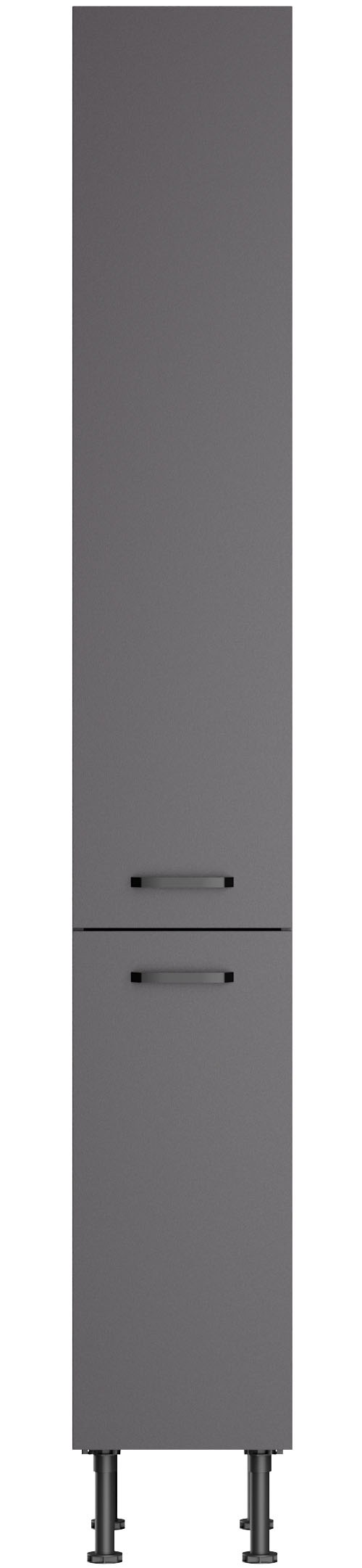 KOCHSTATION Apothekerschrank »KS-Paula« 30 cm breit, 211 cm hoch, mit 2 Auszügen, 5 Ablagen