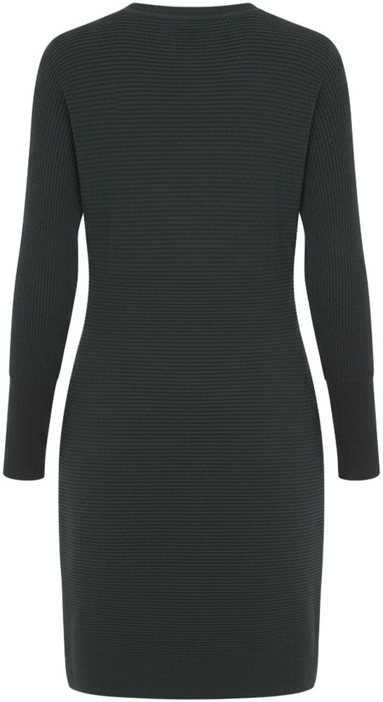 Laura Scott Strickkleid Ohne Taschen mit Fledermausärmeln und Rippstrick - NEUE KOLLEKTION