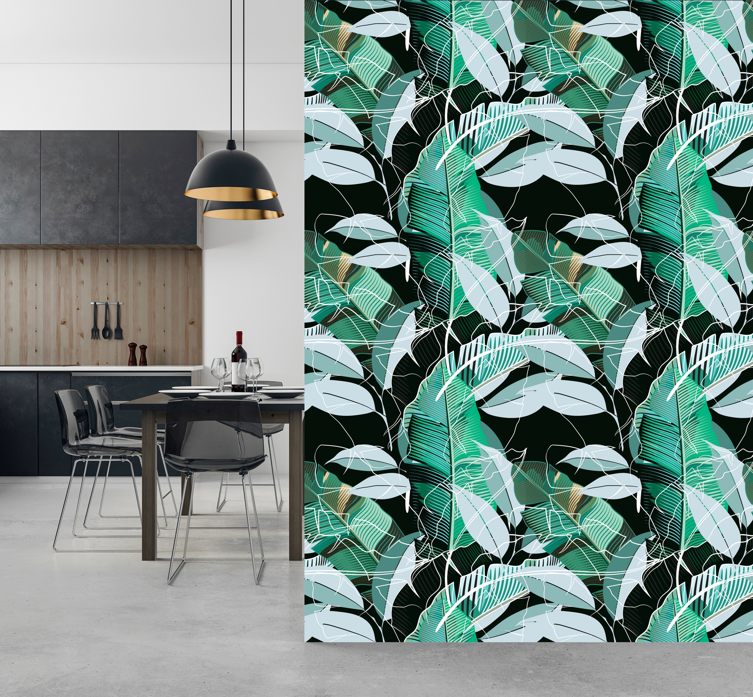 queence Vinyltapete »Carlotta« Motiv | floral | geblümt | gemustert glatt 90x250cm, selbstklebend, kinderleichte Anbringung, , Sticker