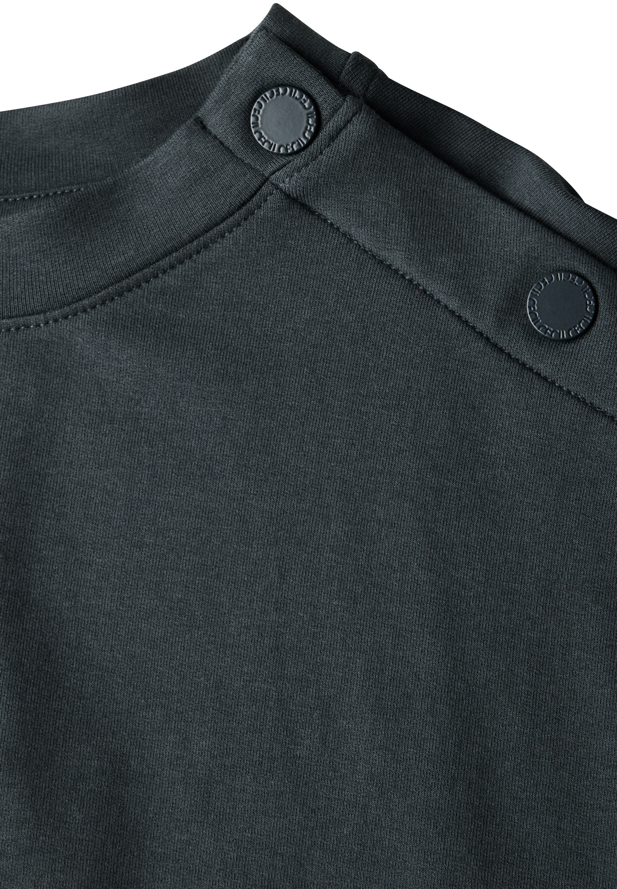 Cecil T-Shirt, mit Knopfdetail