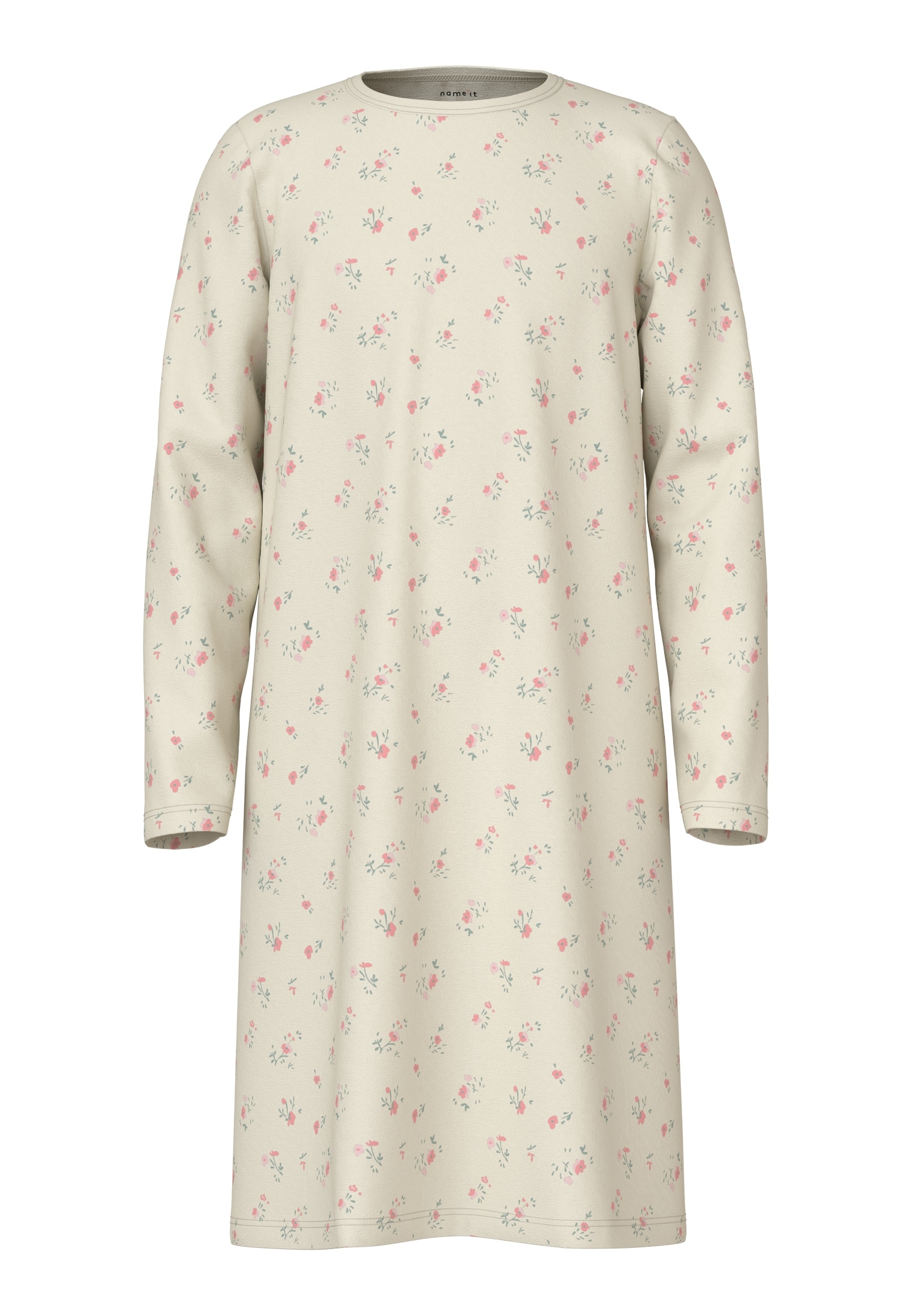 Name It Schlafanzug »NKFNIGHTGOWN FLOWER NOOS«