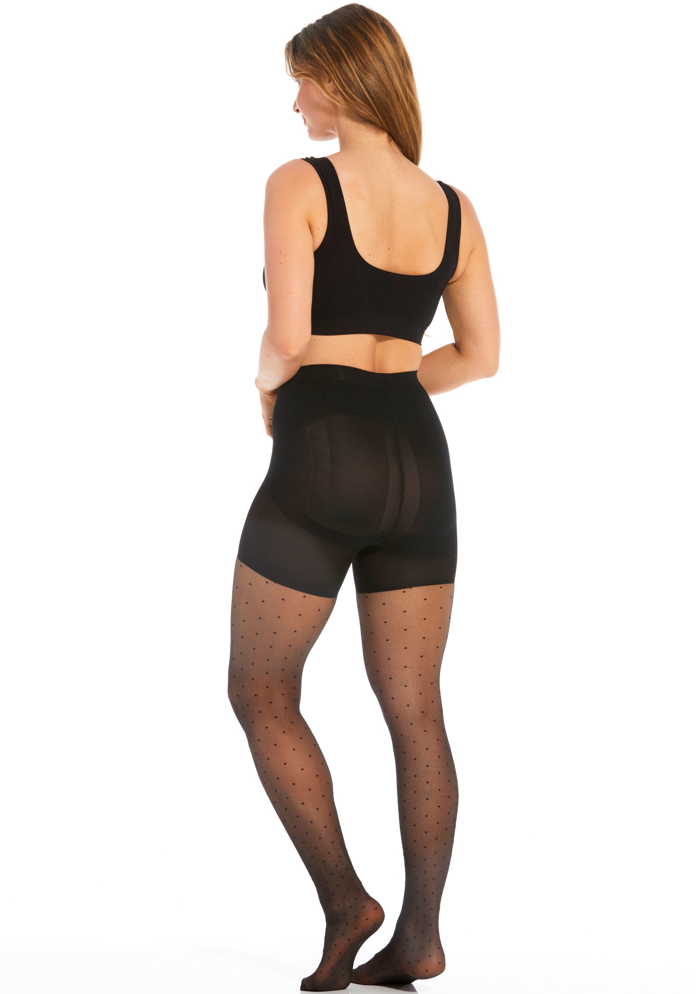 MAGIC Bodyfashion Feinstrumpfhose, eingebaute formende Shorts
