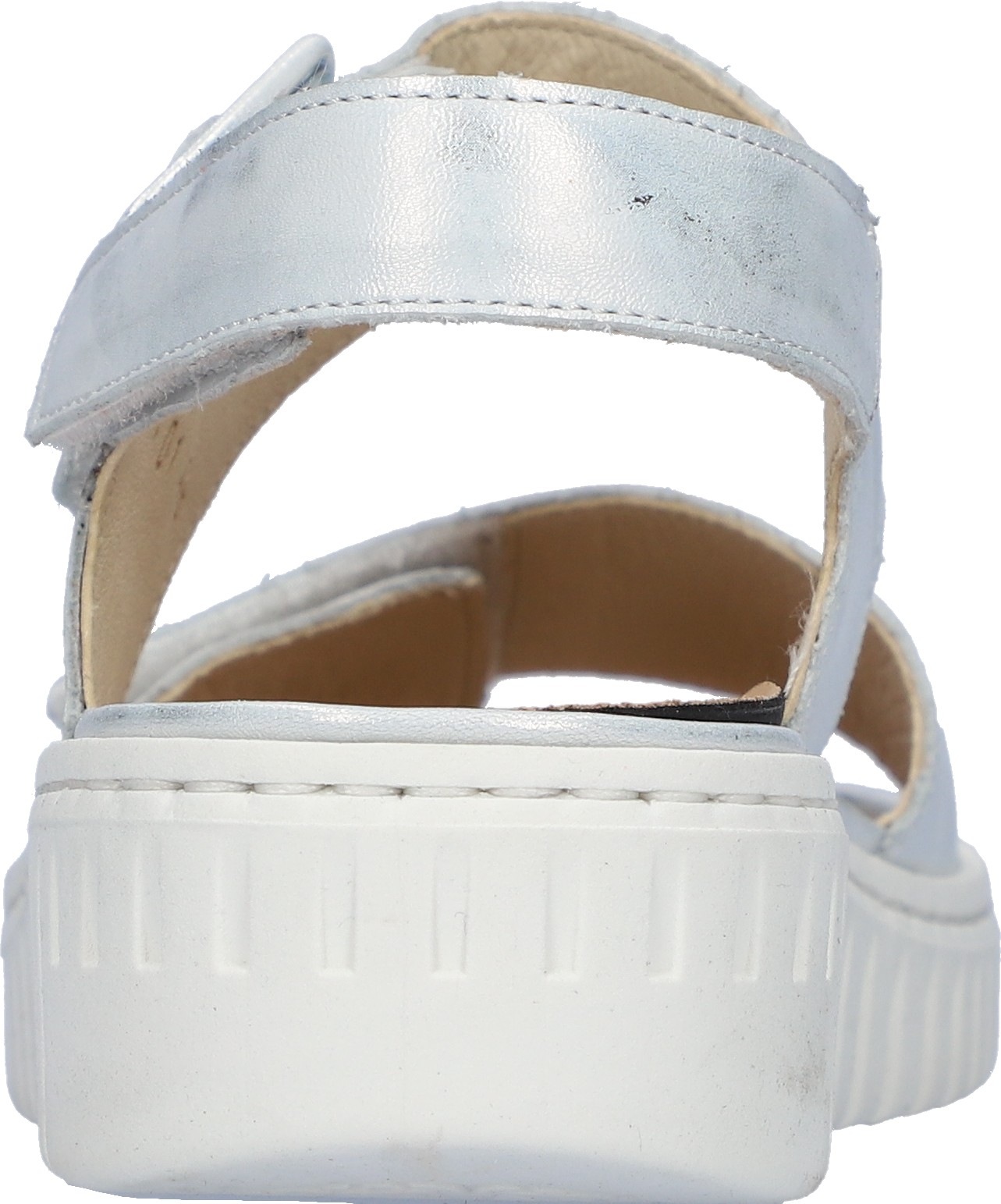 Waldläufer Plateausandale »H-WILLOW«  Sommerschuh, Klettschuh, Bequemschuh mit Korkfußbett, H-Weite