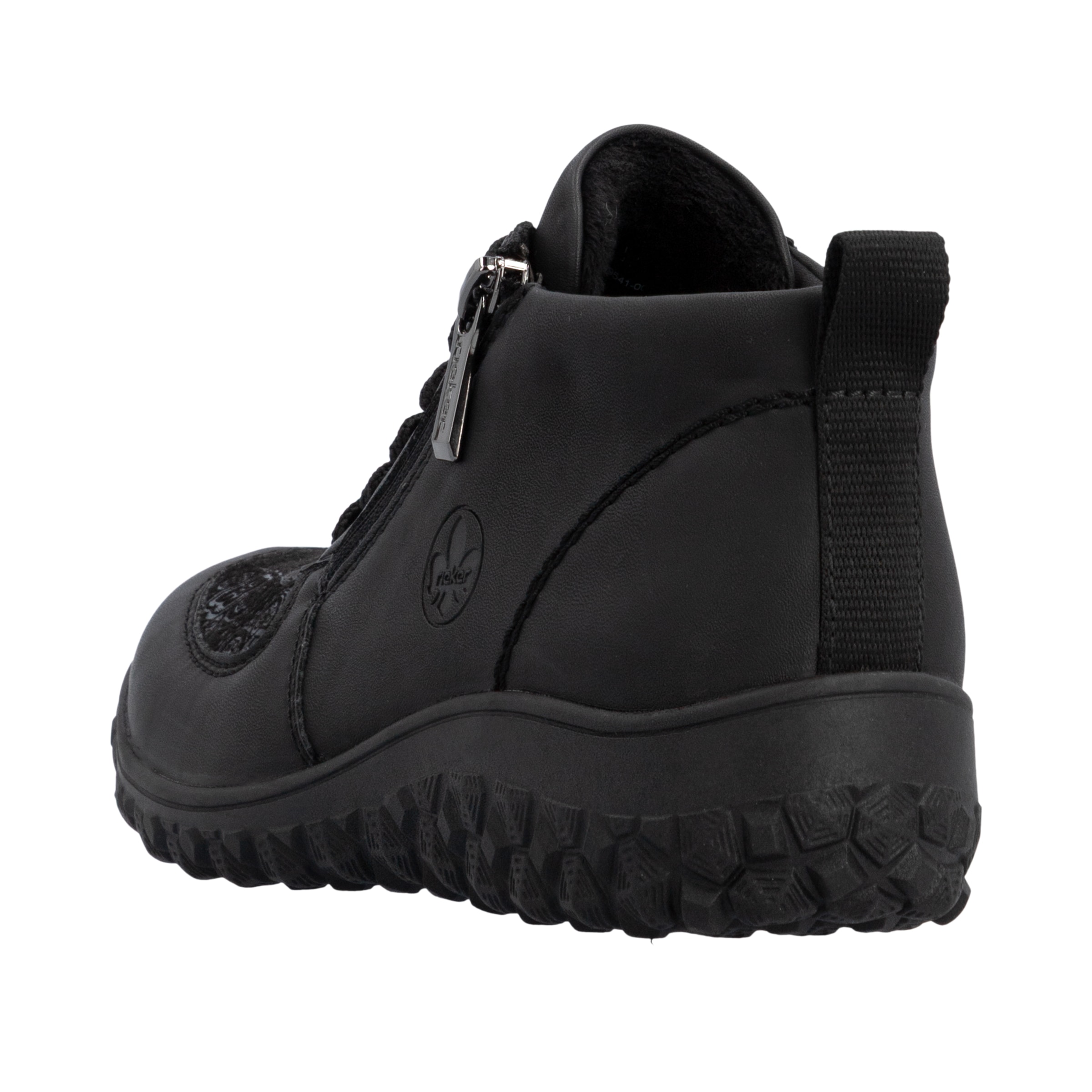 Rieker Sneakerboots  High Top Sneaker, Schnürboots, Stiefelette mit floralem Muster